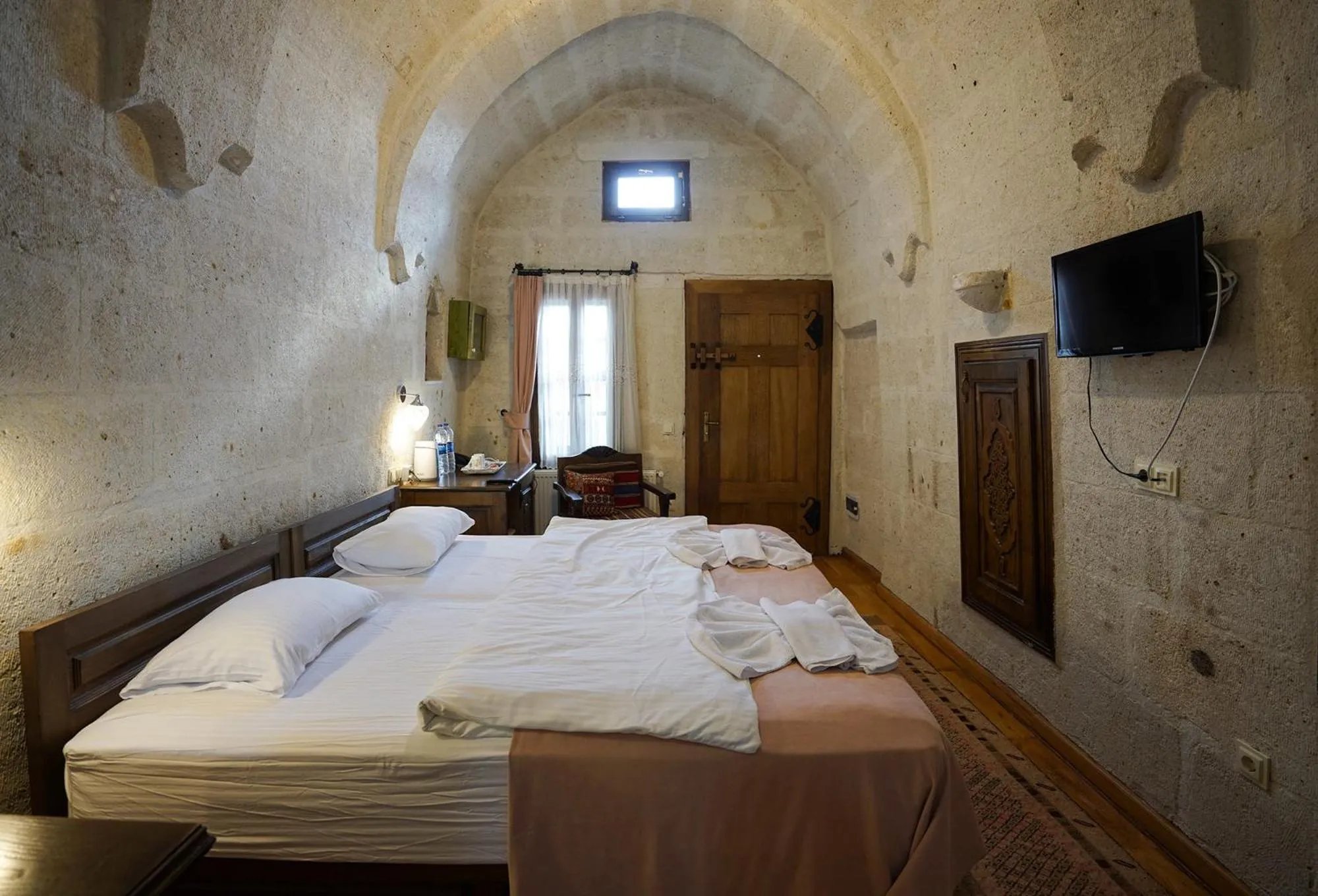 Bed in Yoruk Stone House