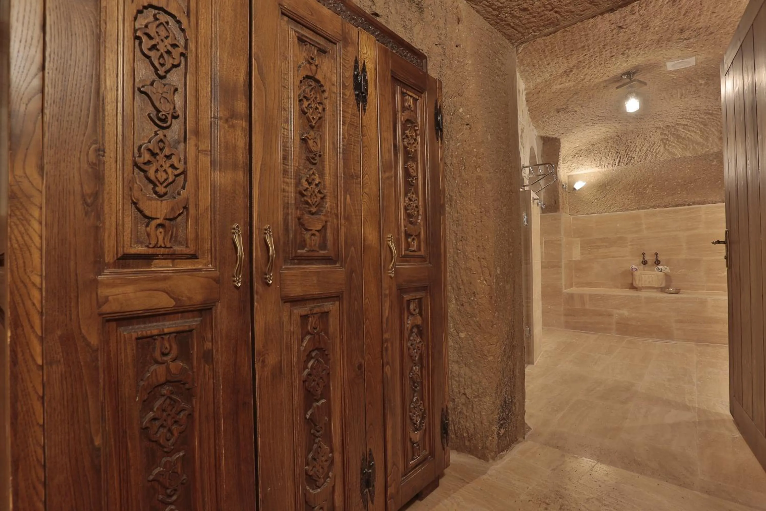 Bathroom in Yoruk Stone House