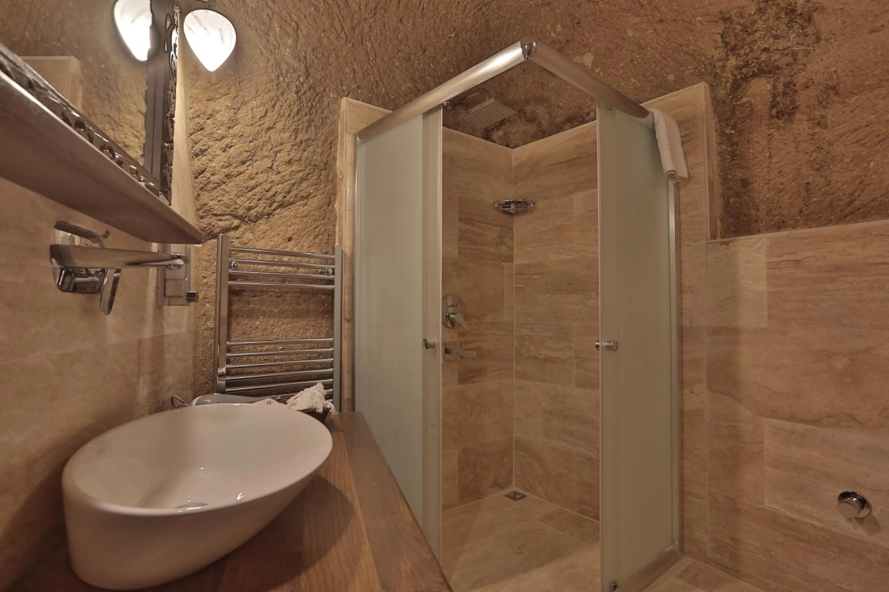 Shower in Yoruk Stone House