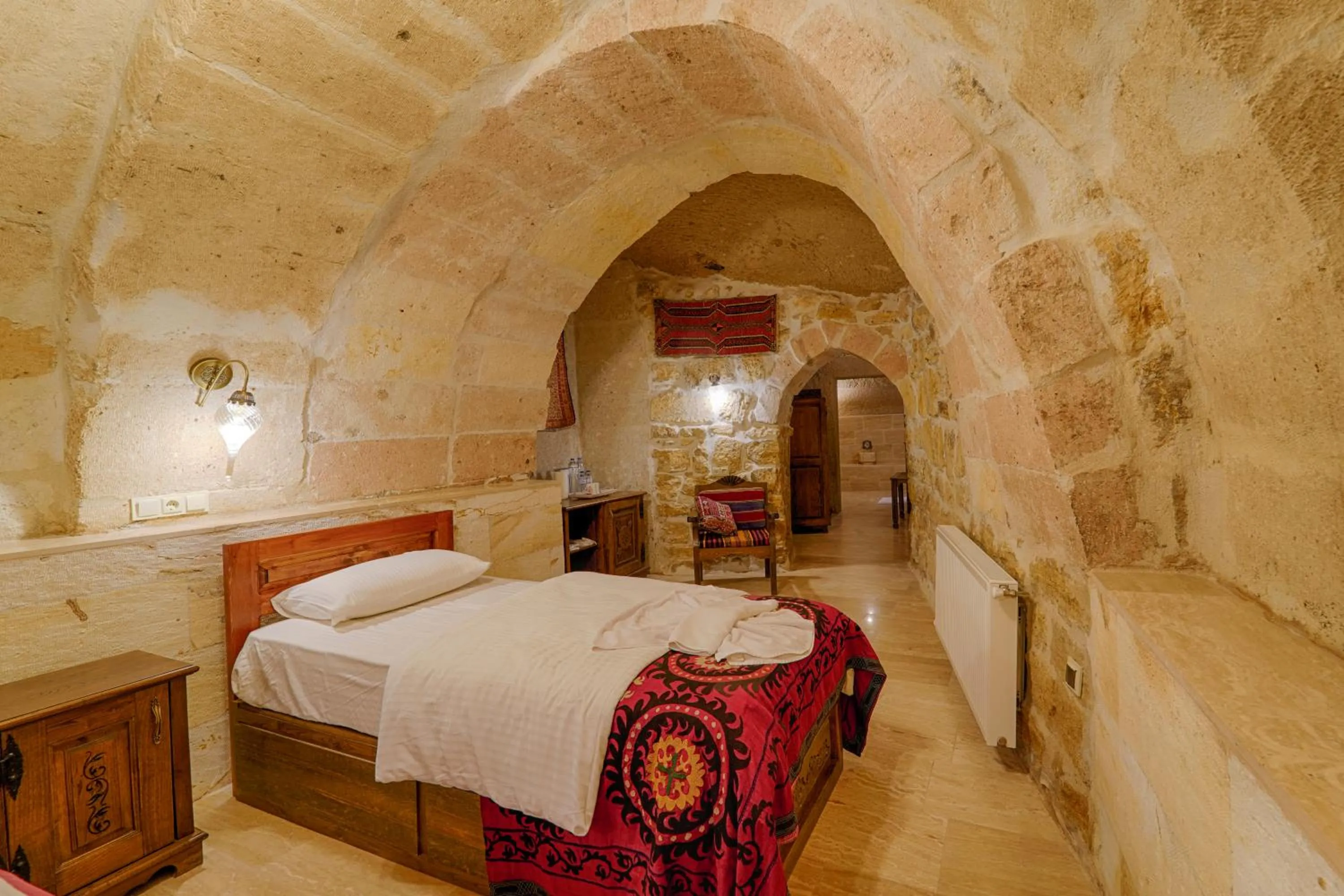 Bed in Yoruk Stone House