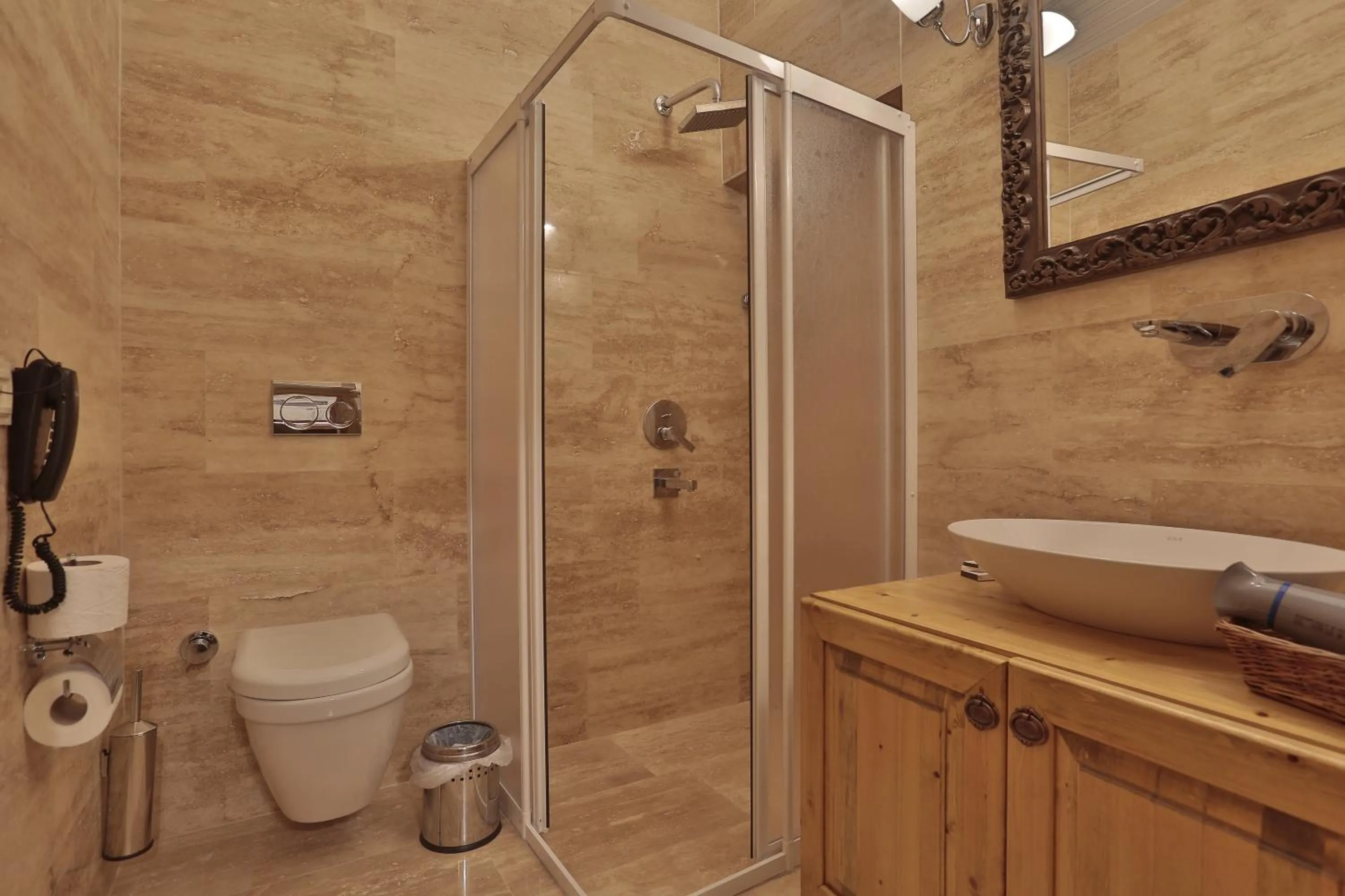 Shower in Yoruk Stone House