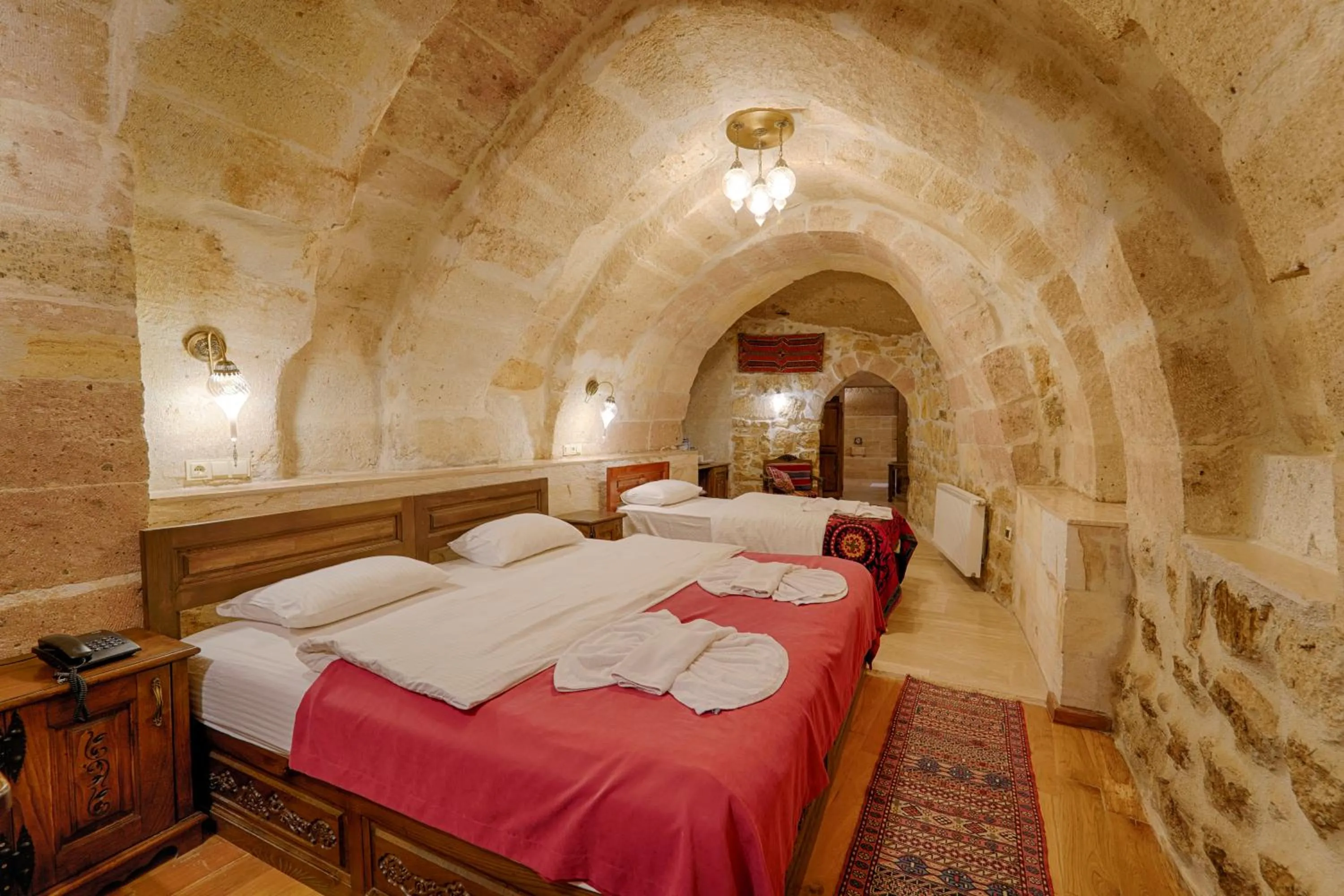 Bed in Yoruk Stone House