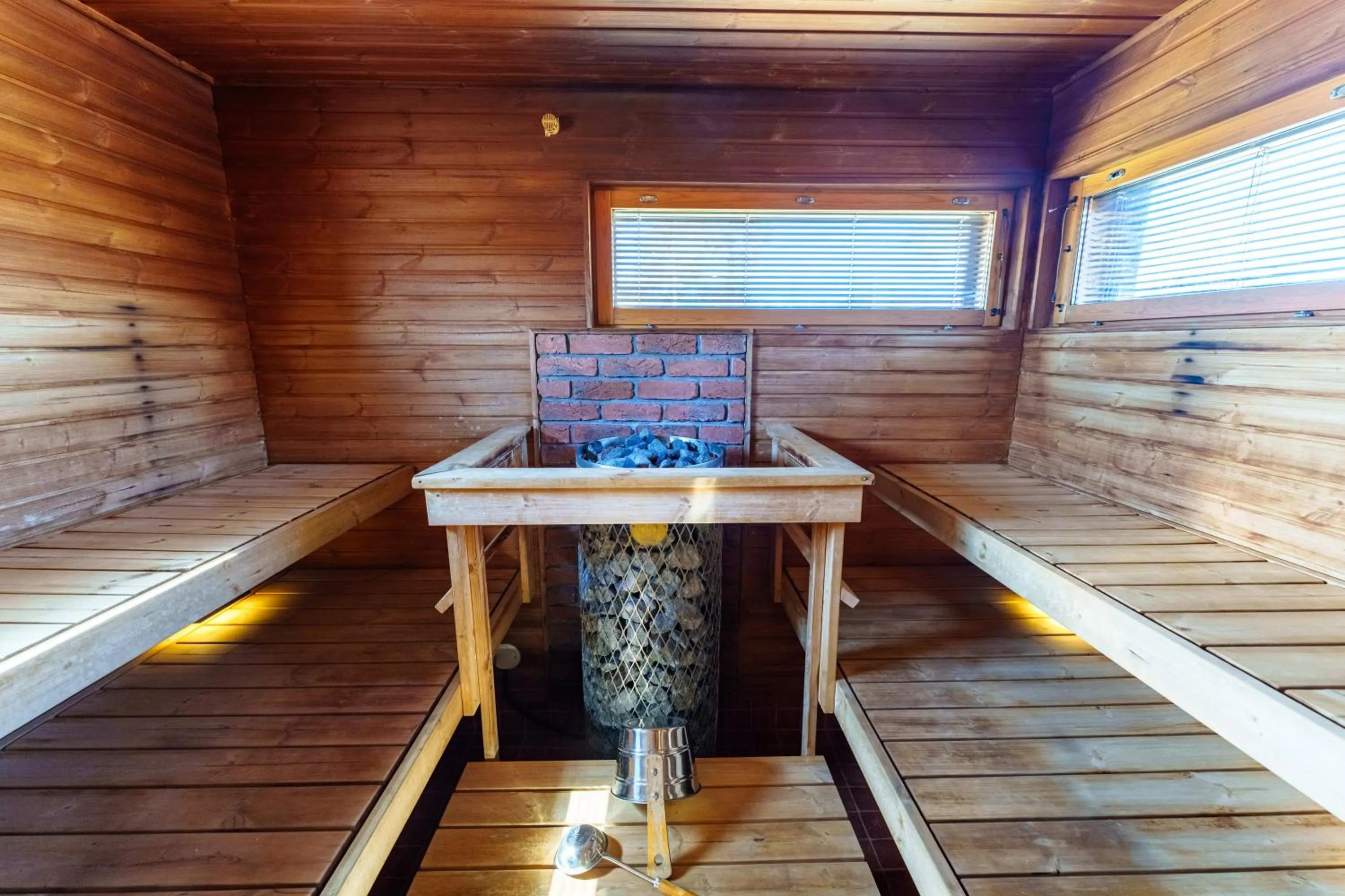 Sauna in Tahko Golden Resort