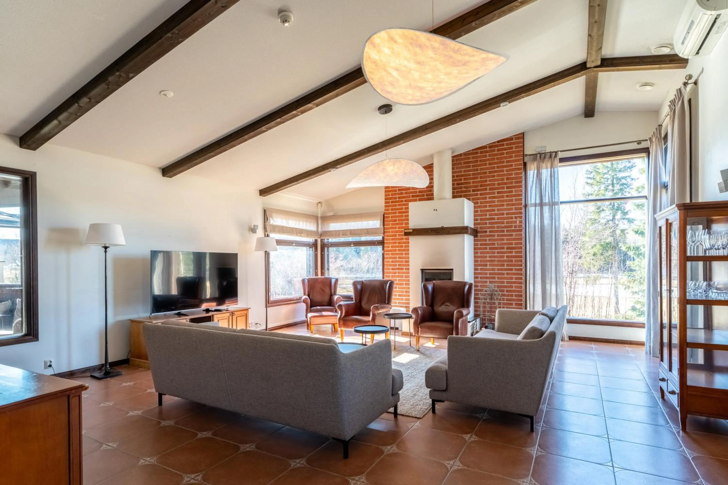 Living room in Tahko Golden Resort