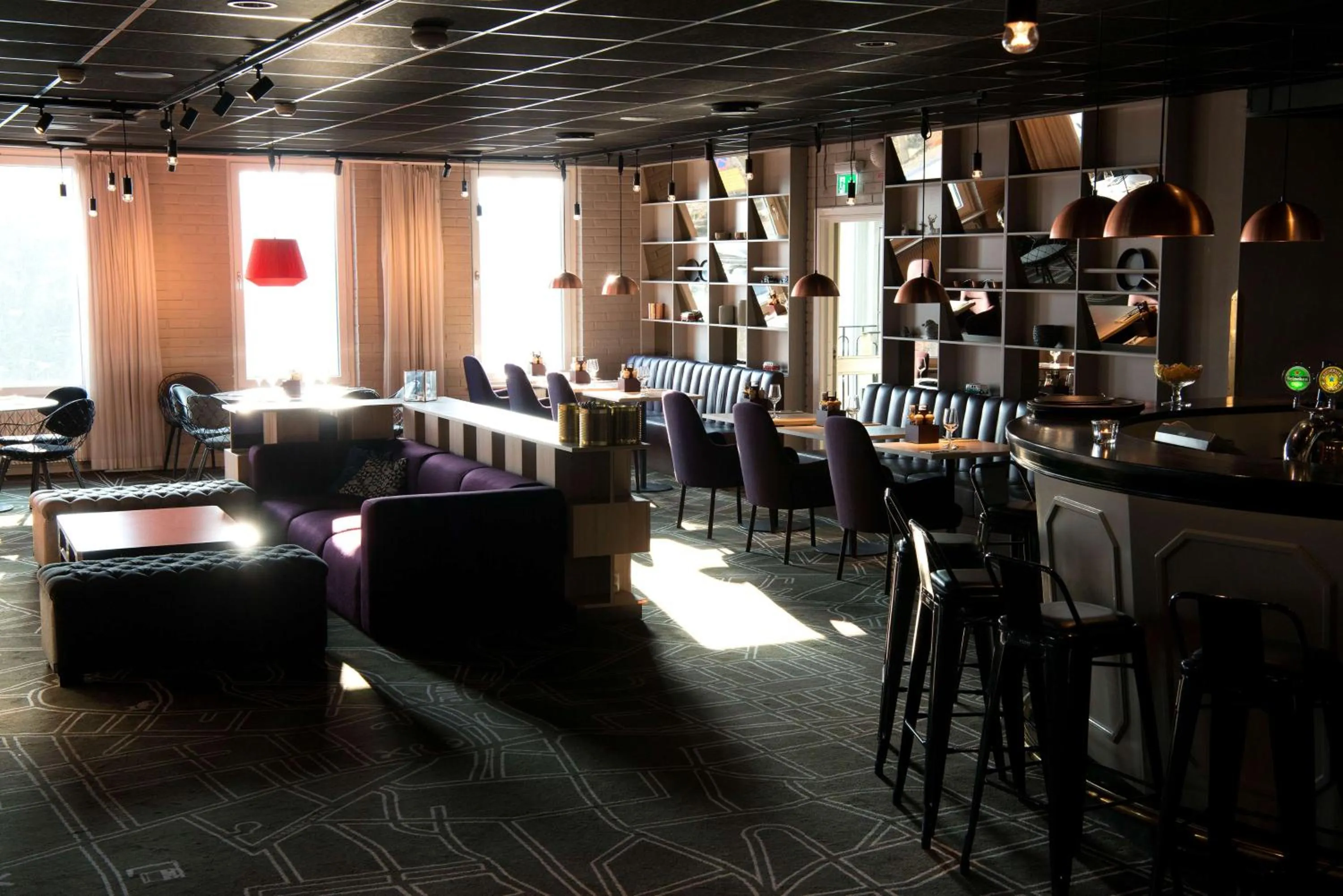 Lounge or bar in Scandic Sundsvall Nord