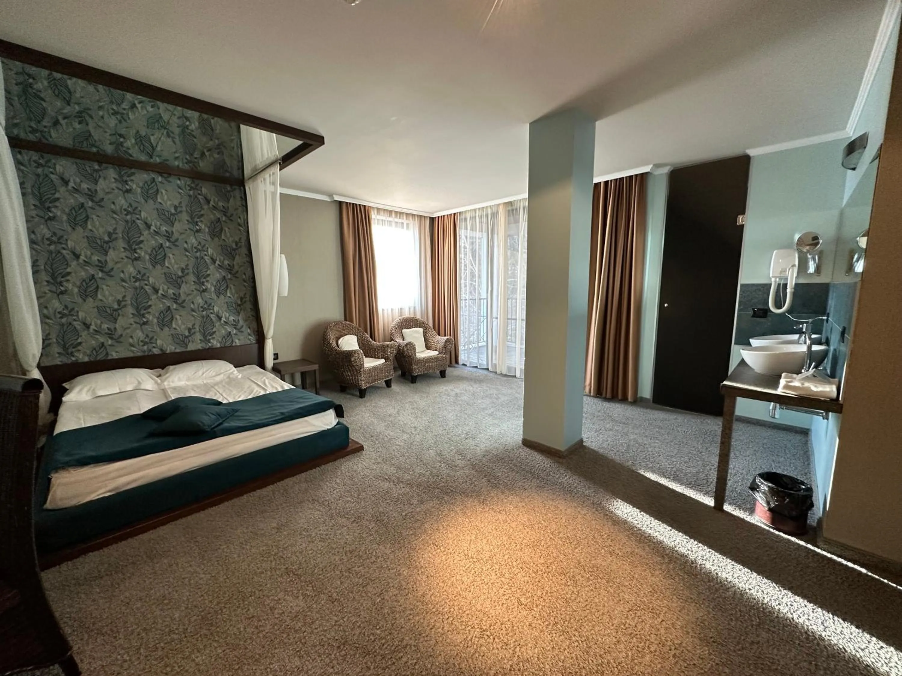 Bed in Regina Maria Spa Design Hotel