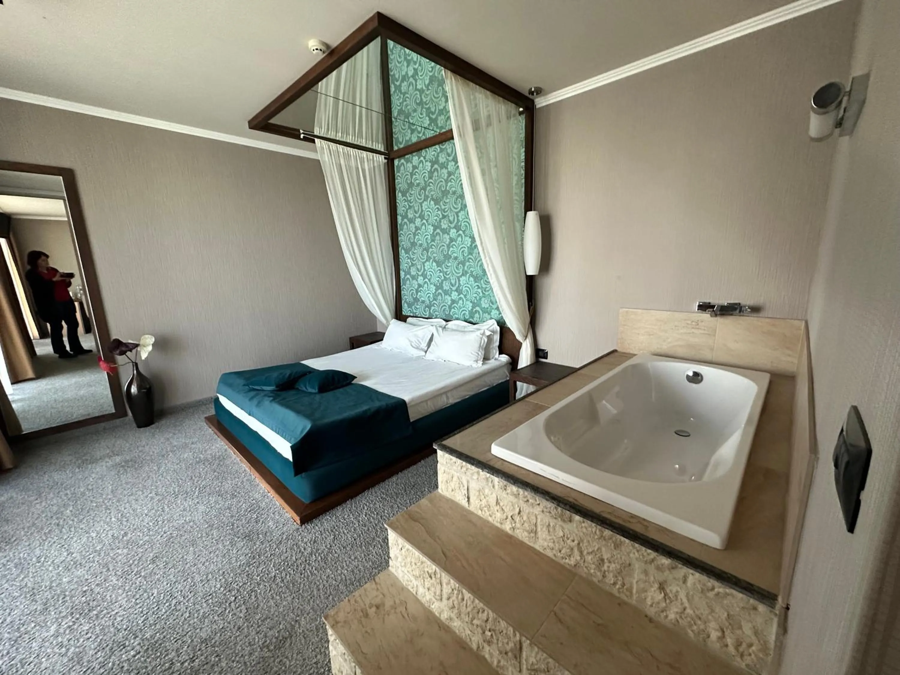Bed in Regina Maria Spa Design Hotel