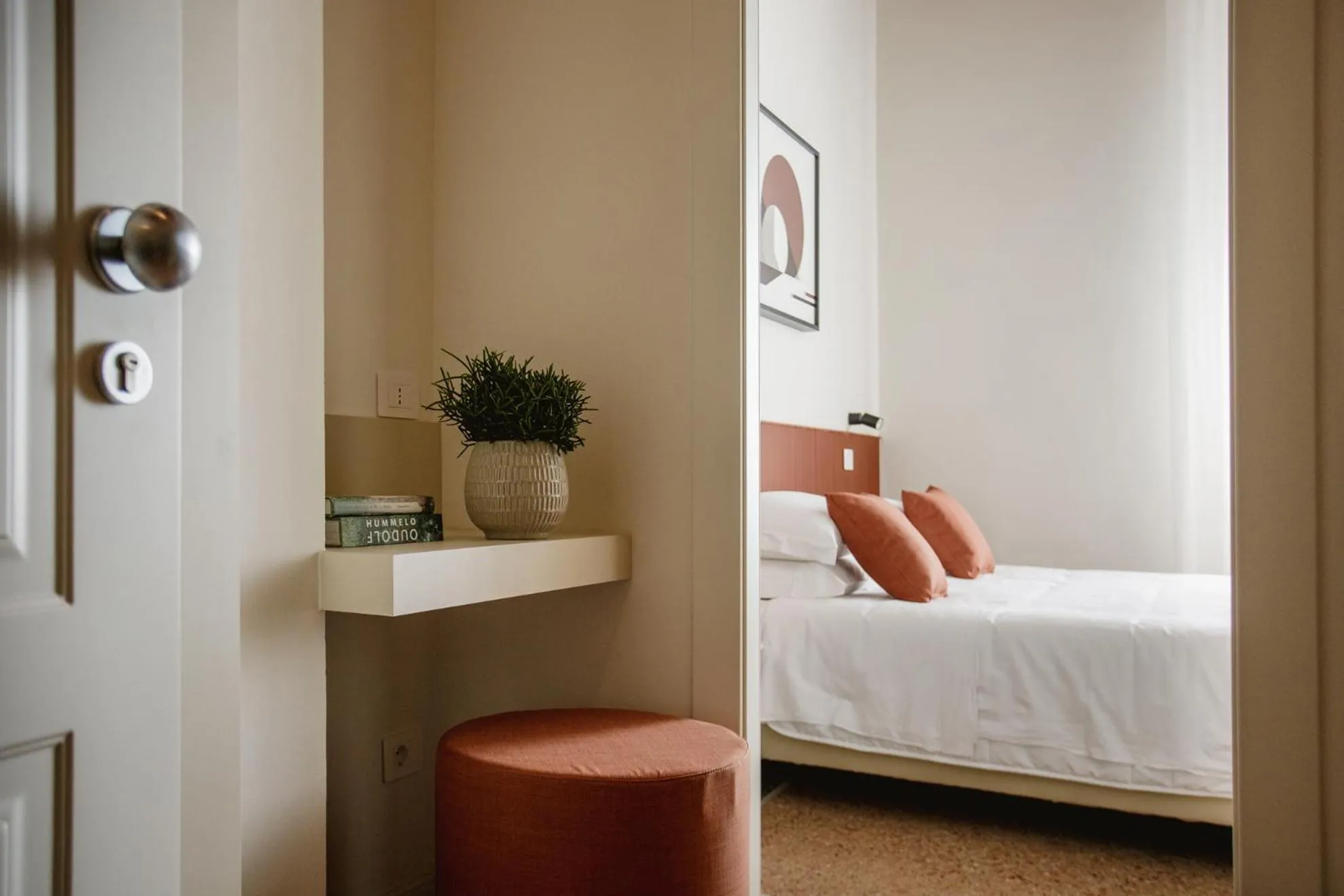 Bed in Hotel San Marco Sestola