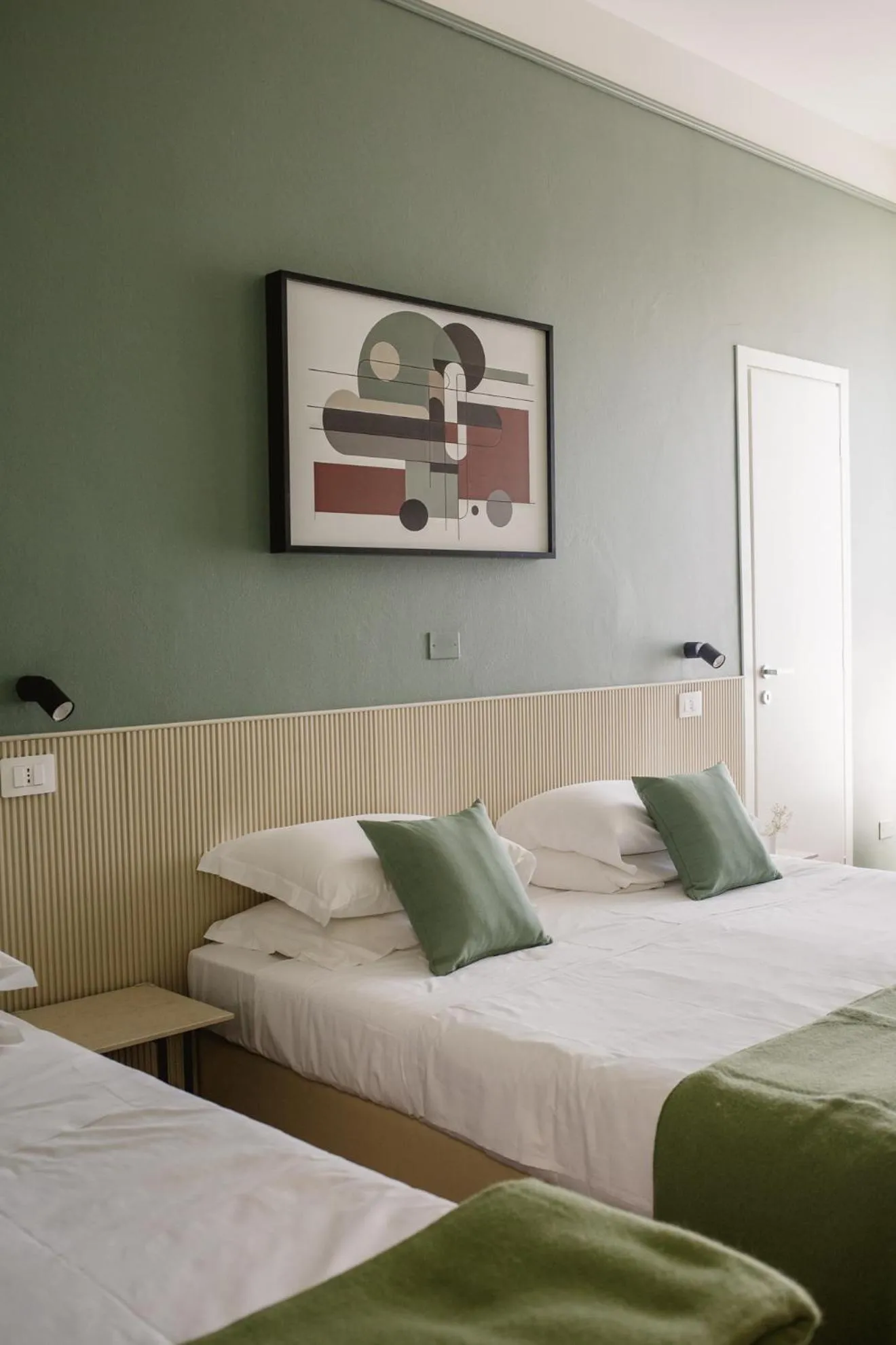 Bed in Hotel San Marco Sestola