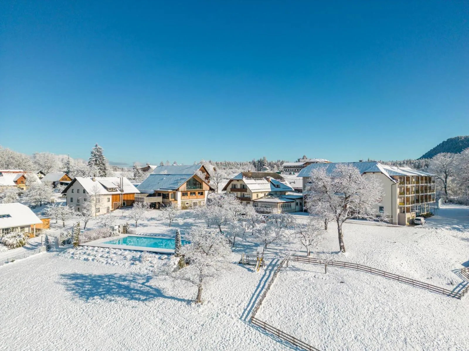Natural landscape in Hotel Streklhof