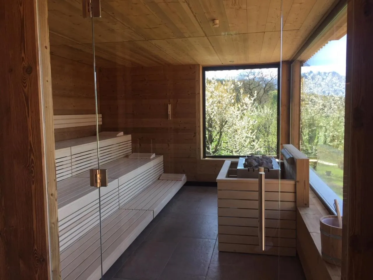 Sauna in Hotel Streklhof