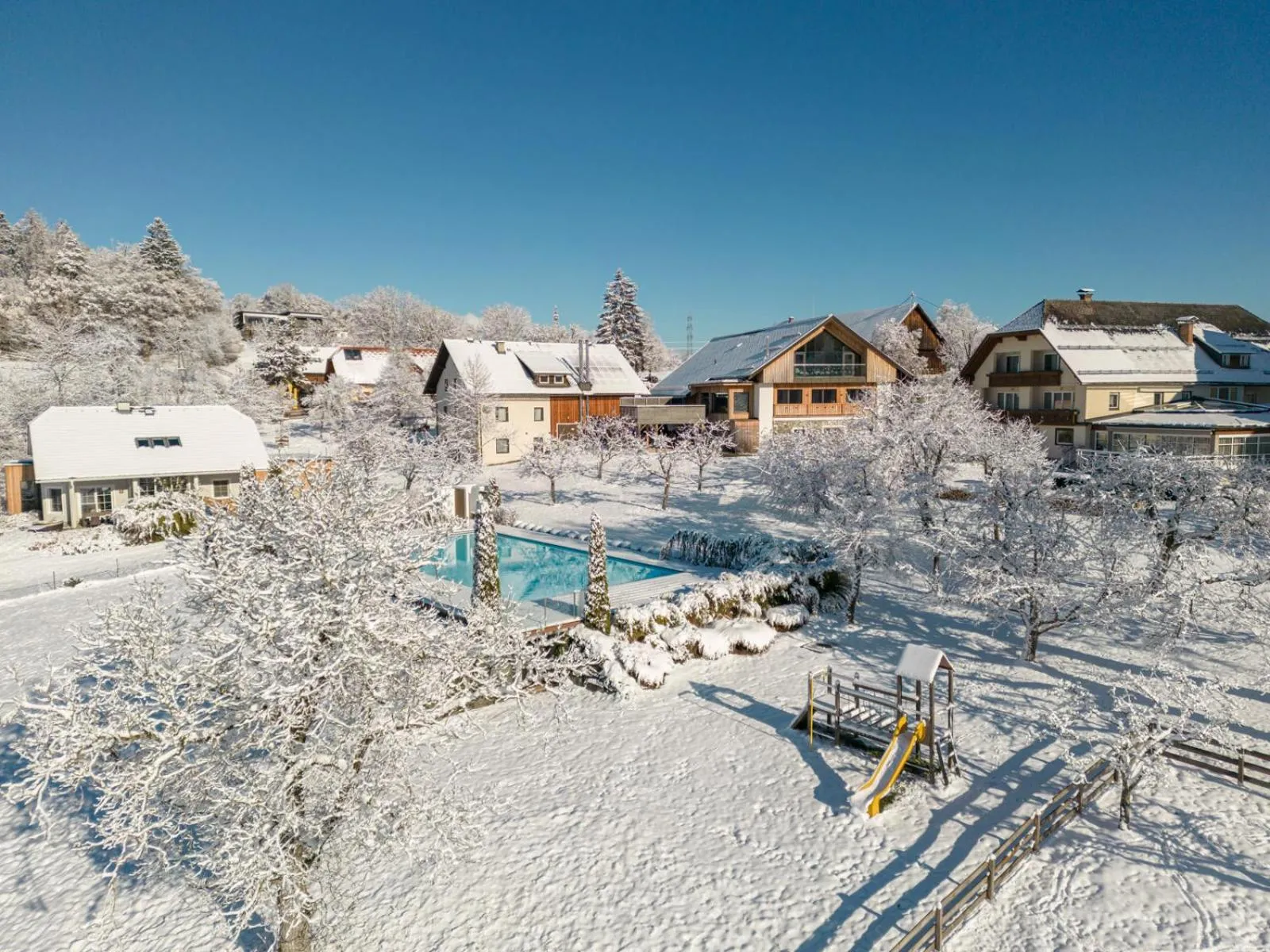 Natural landscape in Hotel Streklhof
