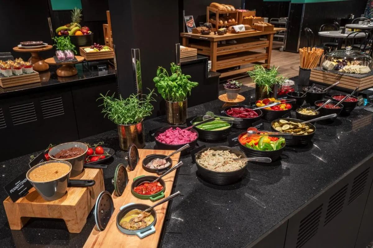 Buffet breakfast in Thon Hotel Brønnøysund