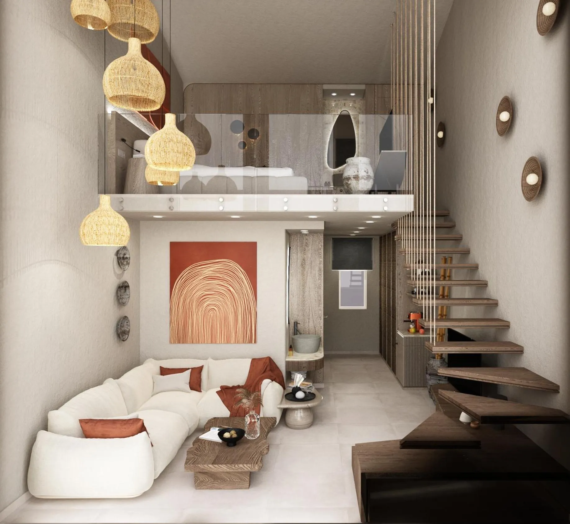 Living room in Alexandra Golden Boutique Hotel-Adults Only