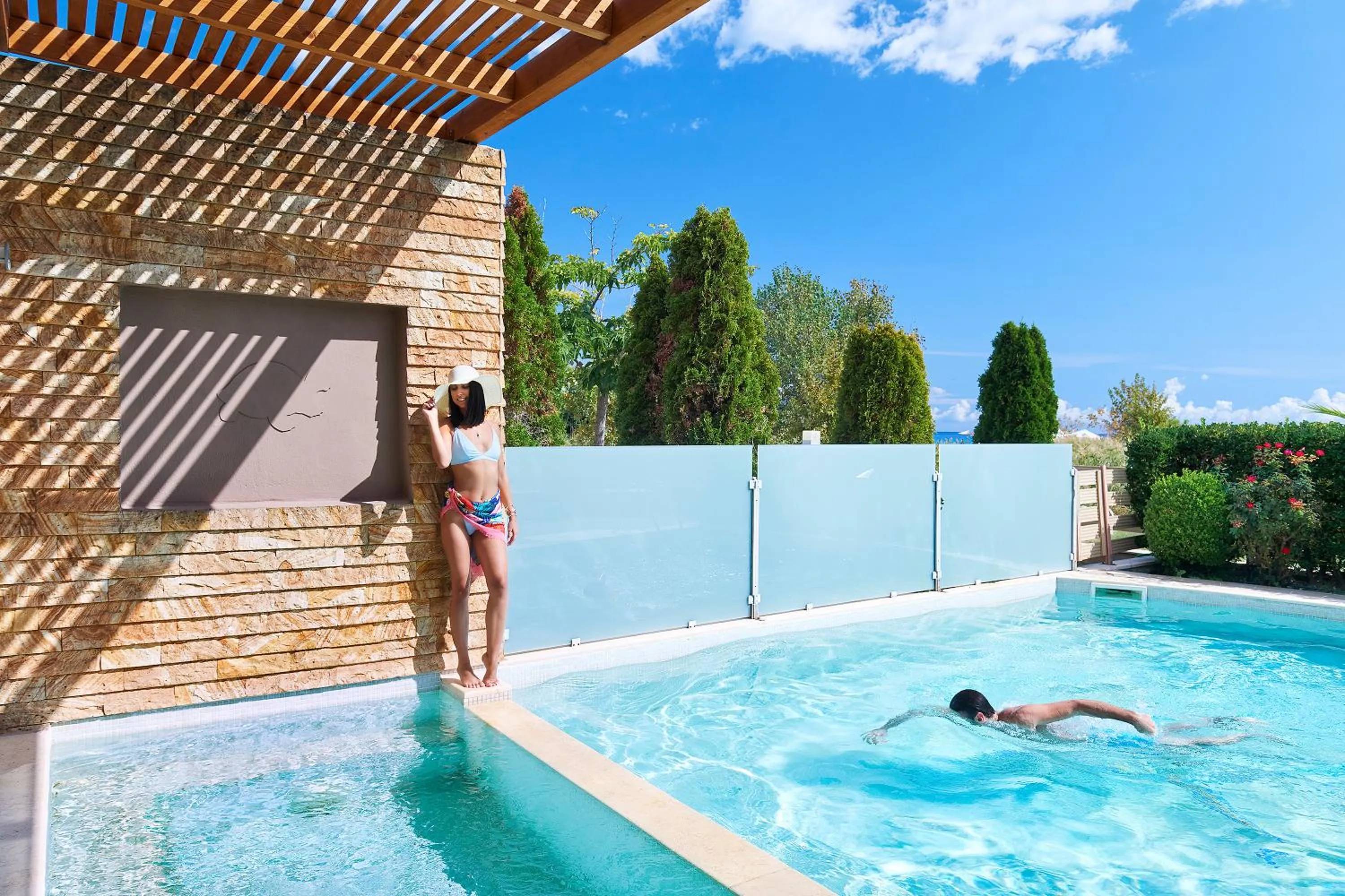 Swimming pool in Alexandra Golden Boutique Hotel-Adults Only