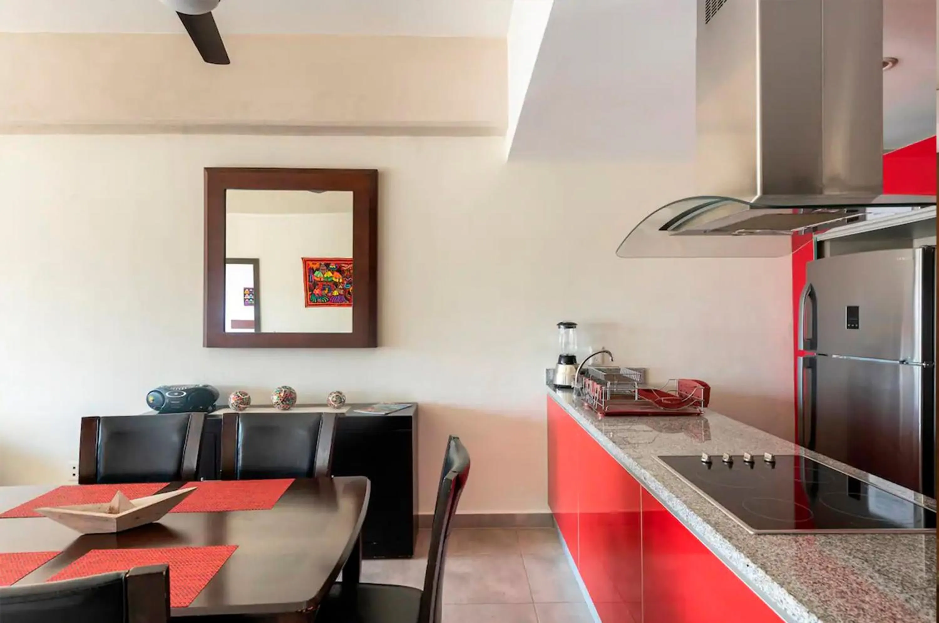 Kitchen or kitchenette in Departamento en Nuevo Vallarta