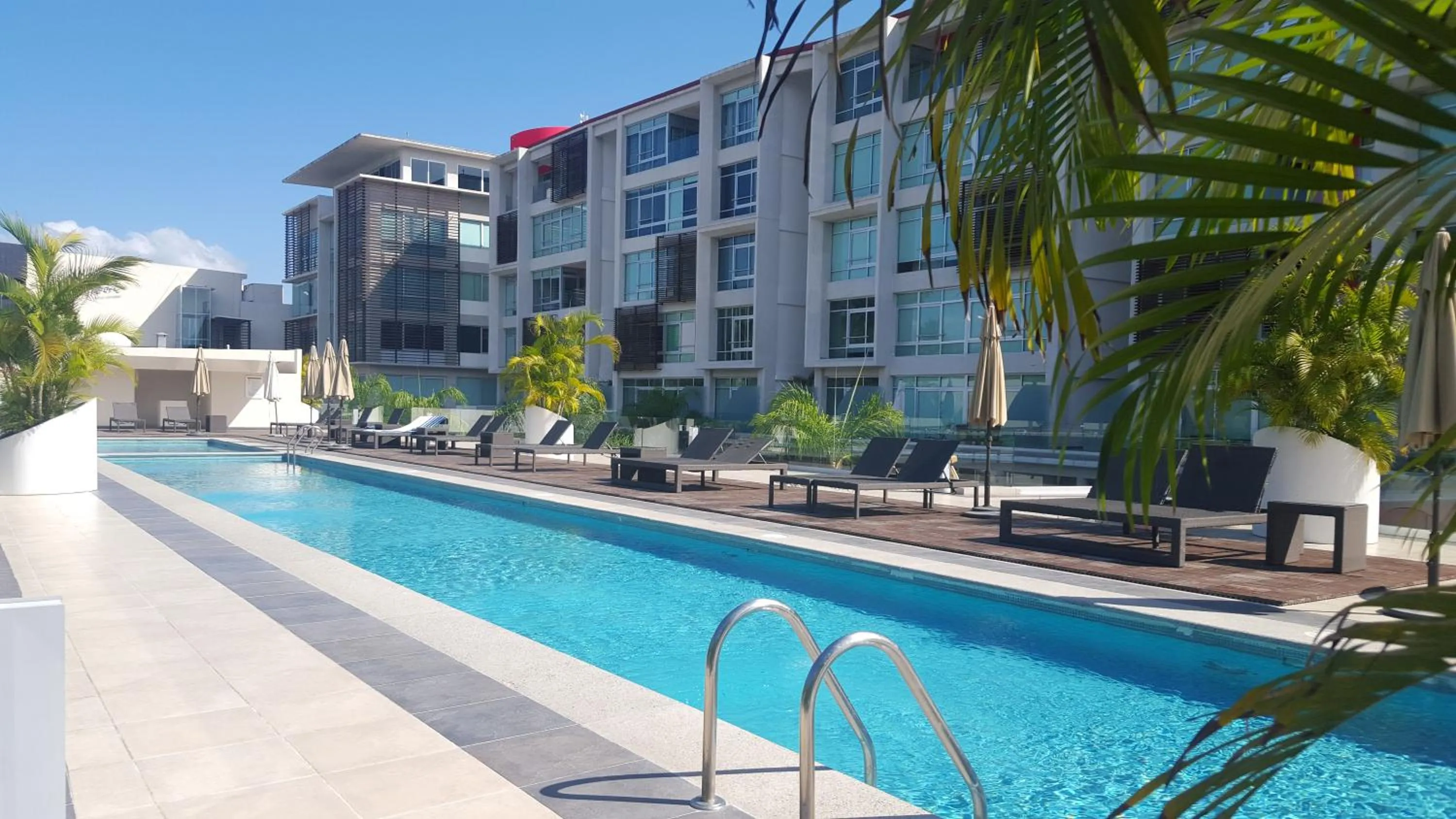 Swimming pool in Departamento en Nuevo Vallarta