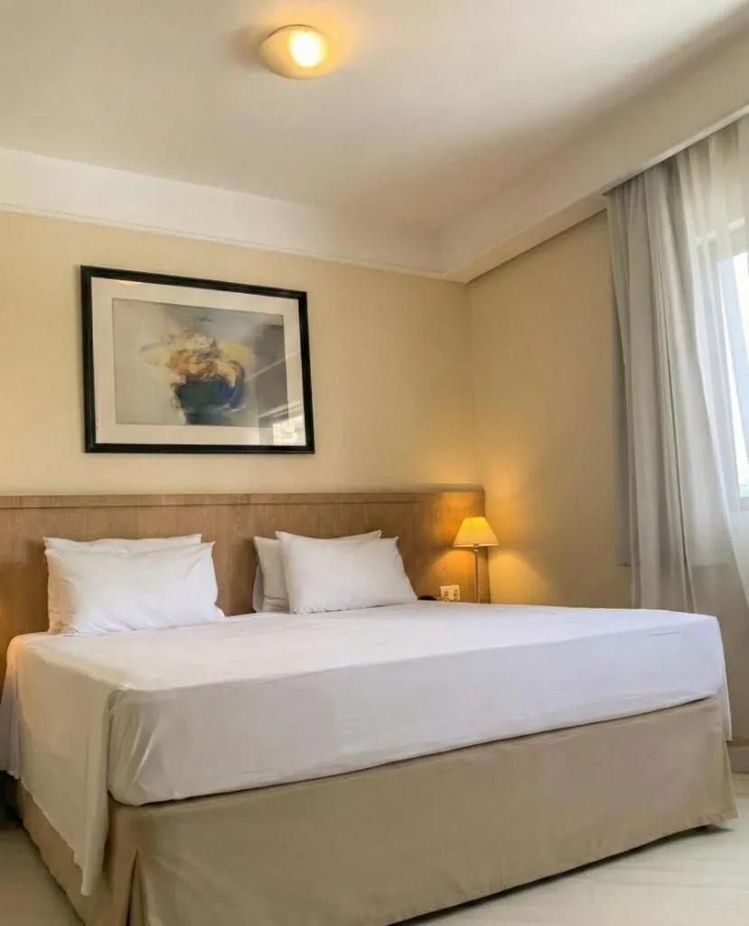 Bed in Bienal Suítes