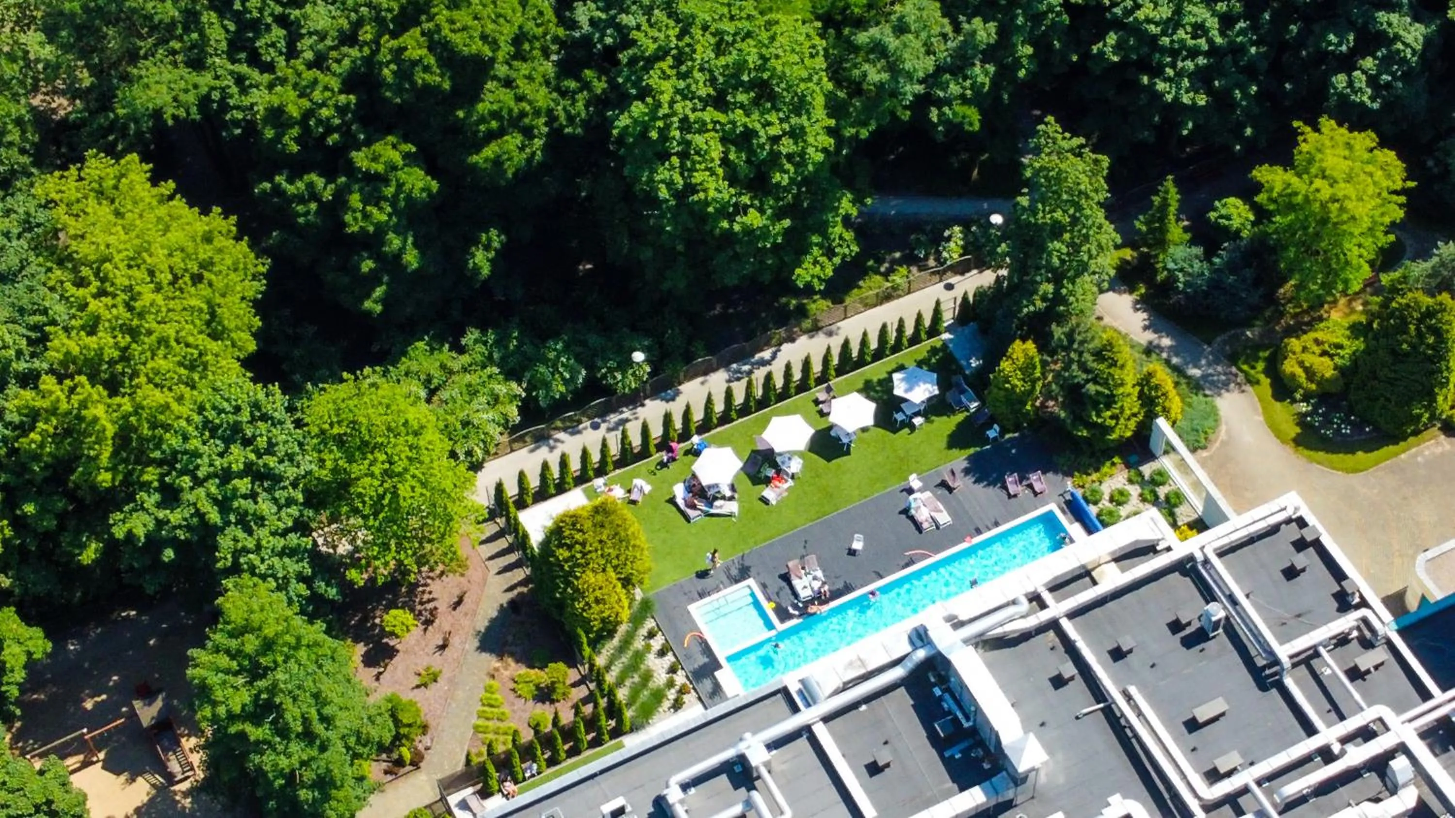 Bird's eye view in Villa Park Med. & SPA