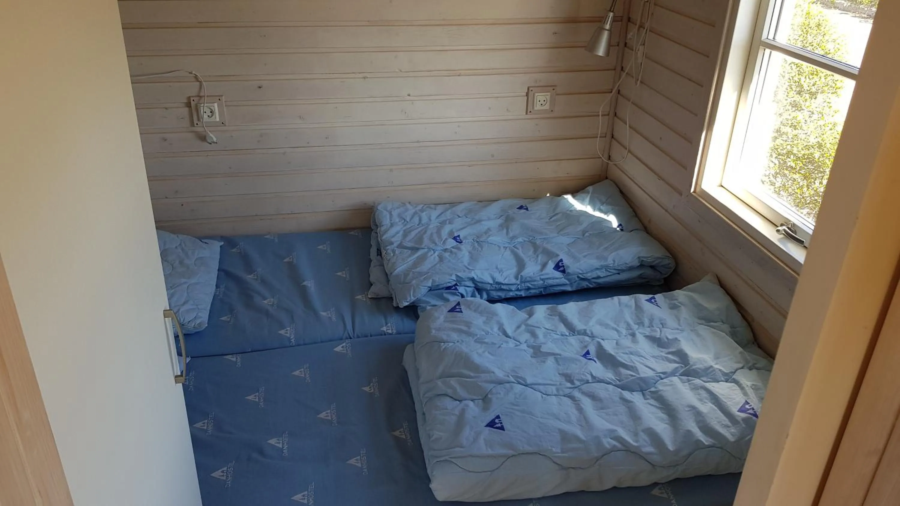 Bed in Helsingør Camping & Cottages Grønnehave
