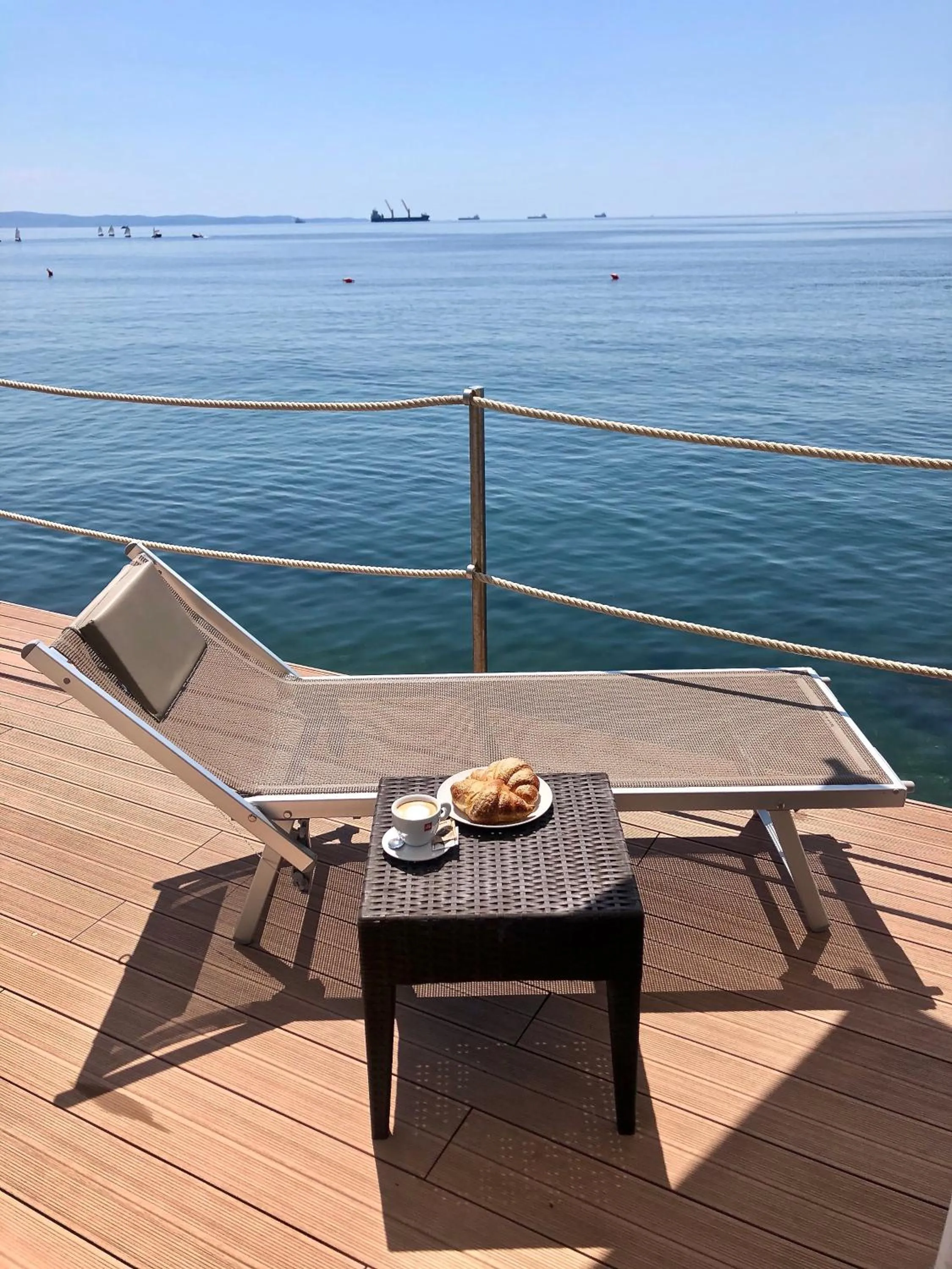 Balcony/Terrace in Tre Merli Beach Hotel