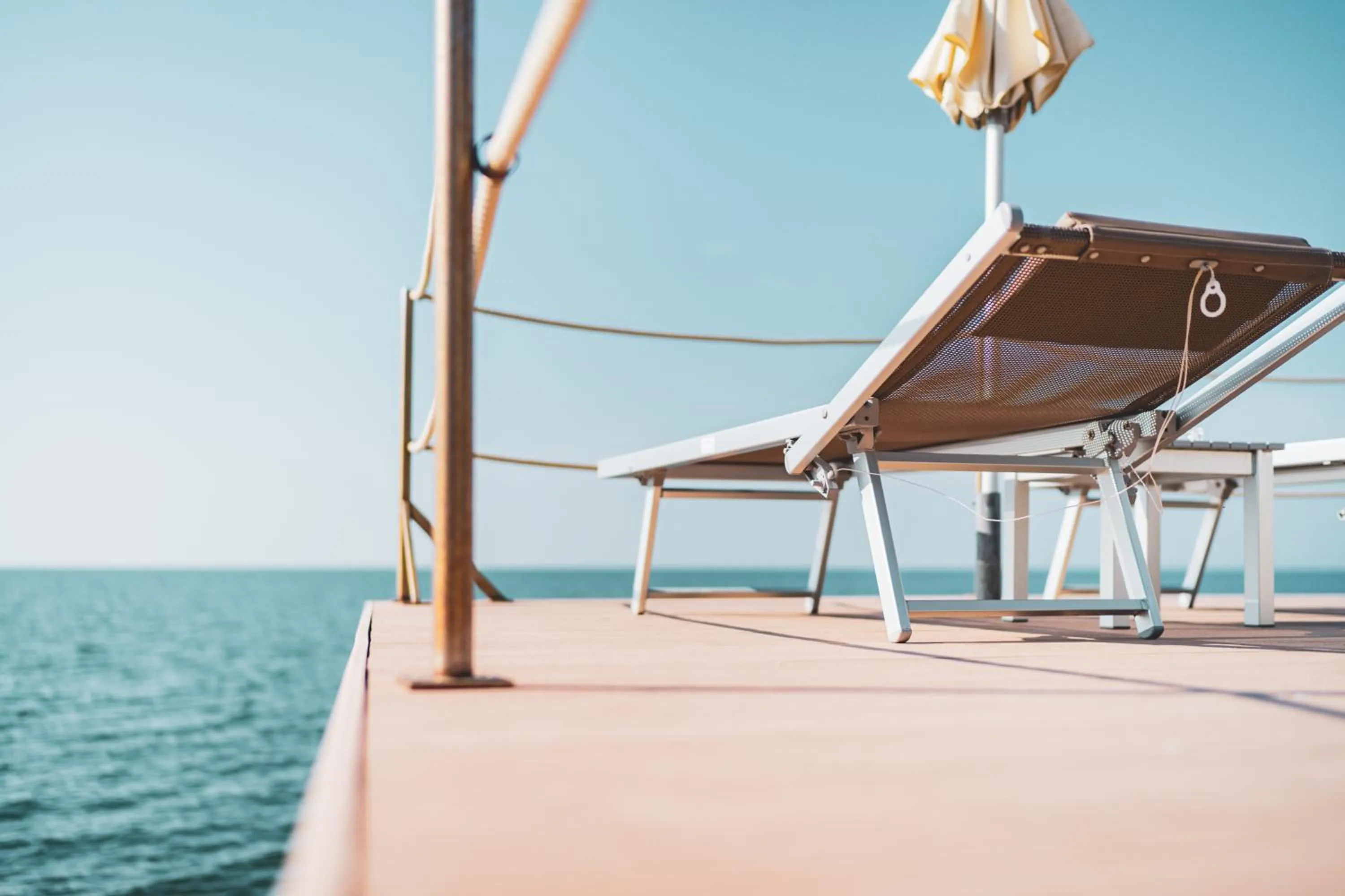 Balcony/Terrace in Tre Merli Beach Hotel