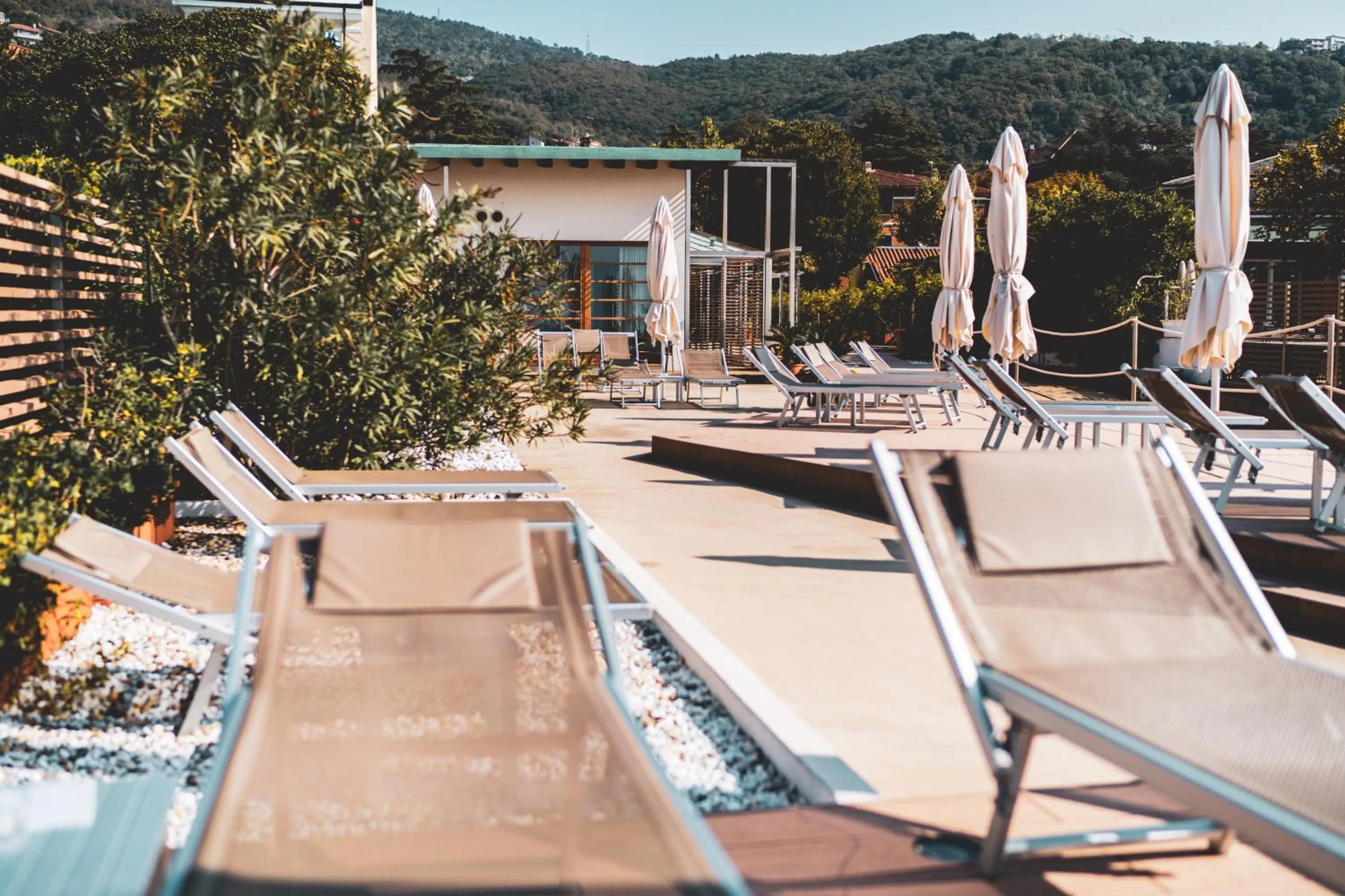 Property building in Tre Merli Beach Hotel