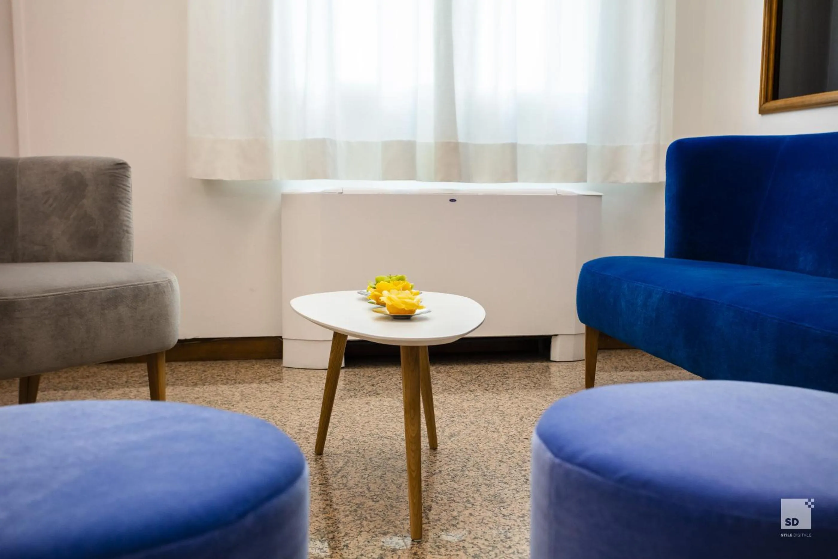 Seating area in Hotel Blumen Collection by GSA Hotels