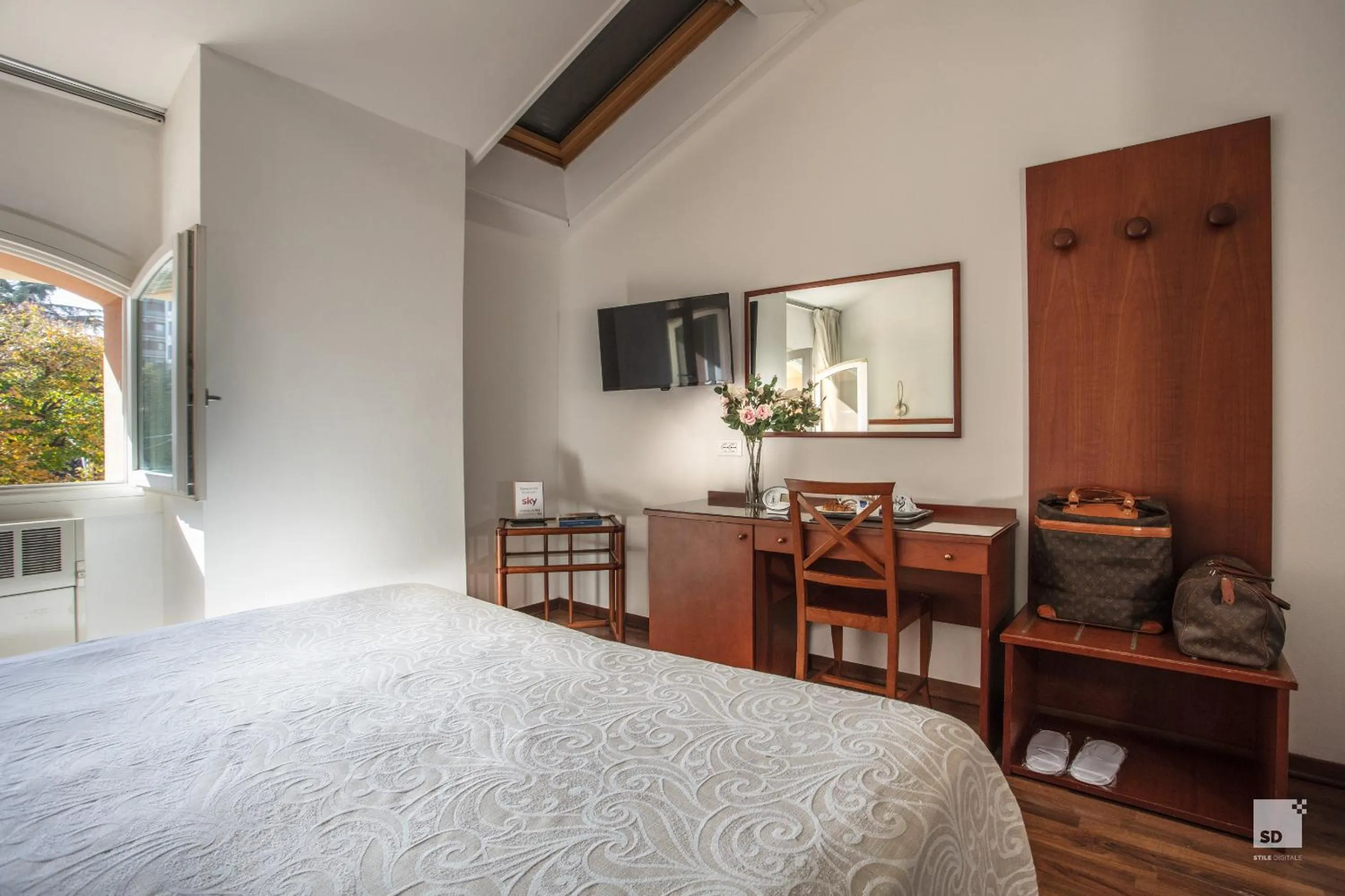 Decorative detail, Bed in Hotel Blumen Collection by GSA Hotels