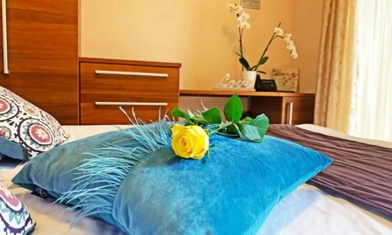 Bed in Villa Aina Boutique Hotel