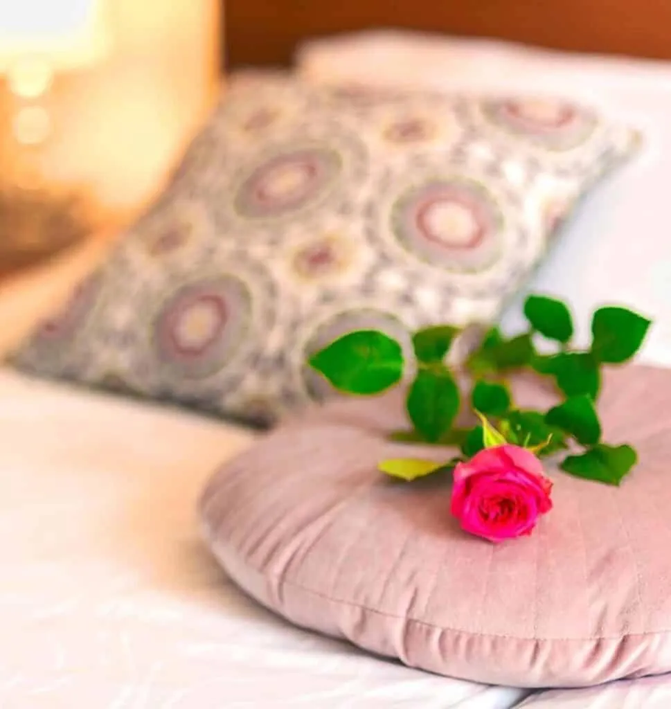 Bed in Villa Aina Boutique Hotel