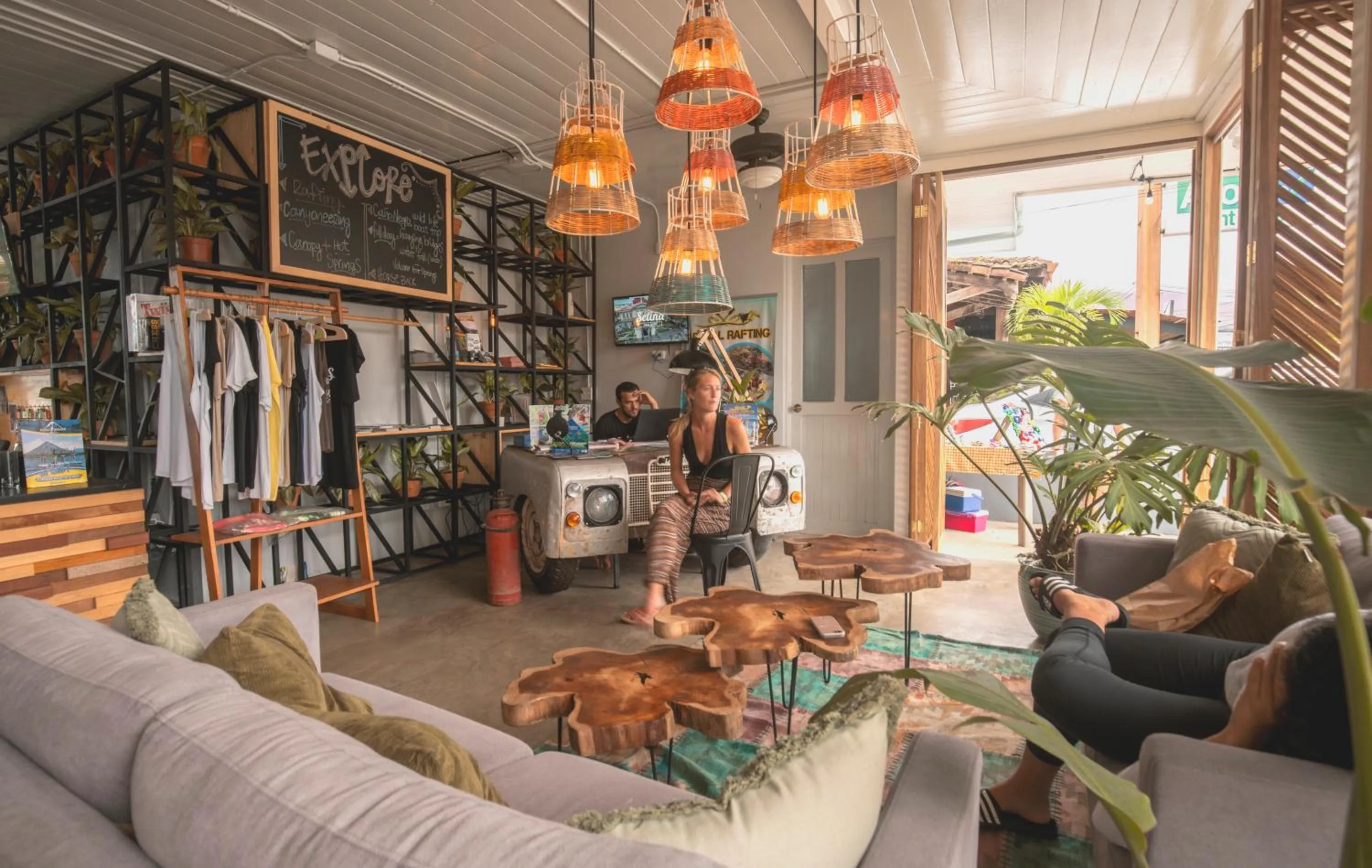 Lobby or reception in Selina La Fortuna