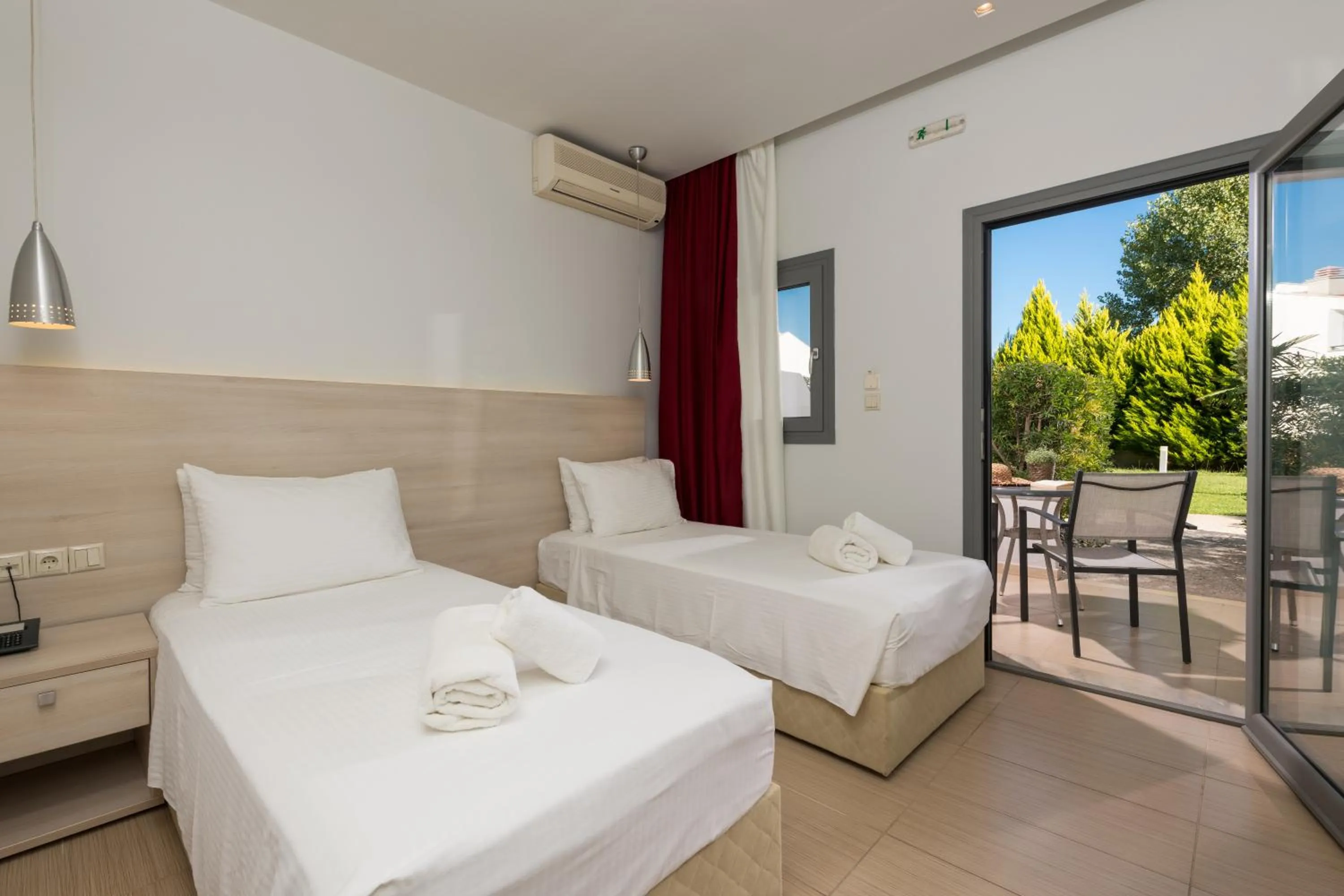 Bed in Princess Golden Beach Hotel