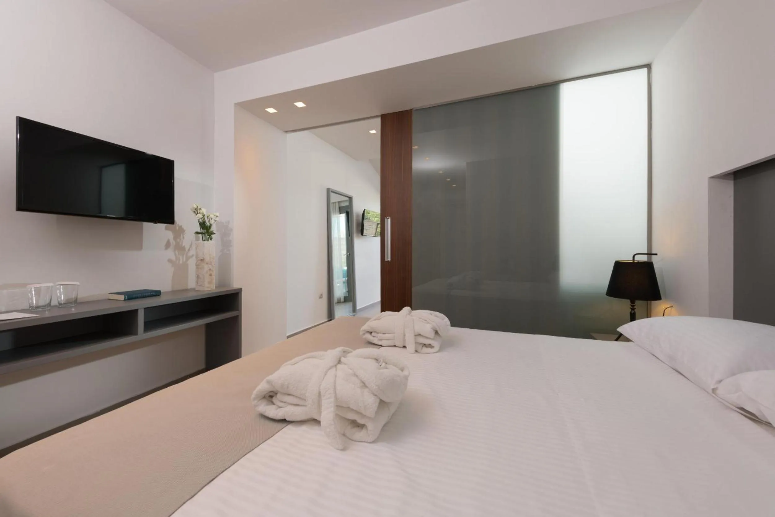 Bed in Princess Golden Beach Hotel