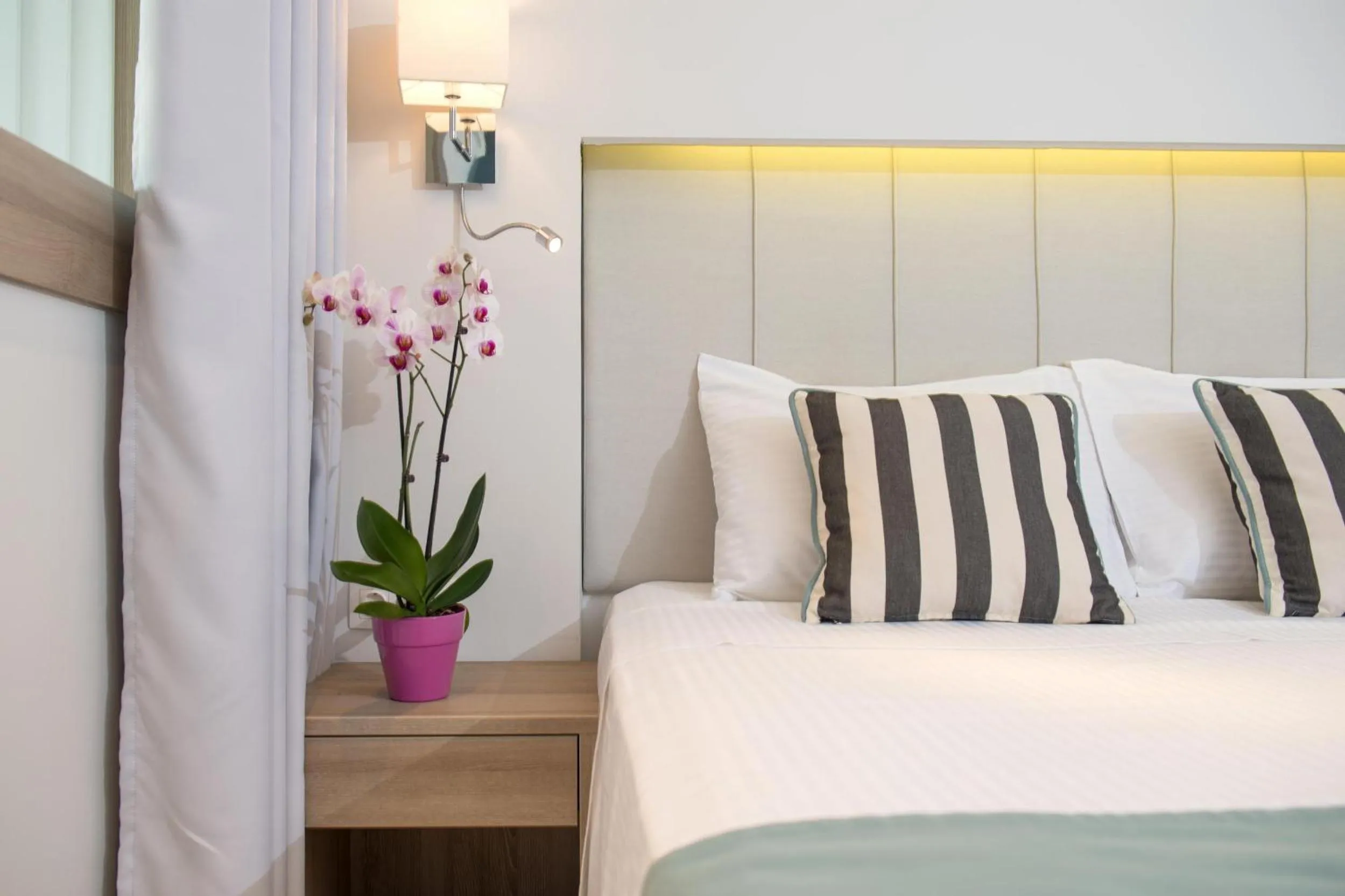 Bed in Princess Golden Beach Hotel