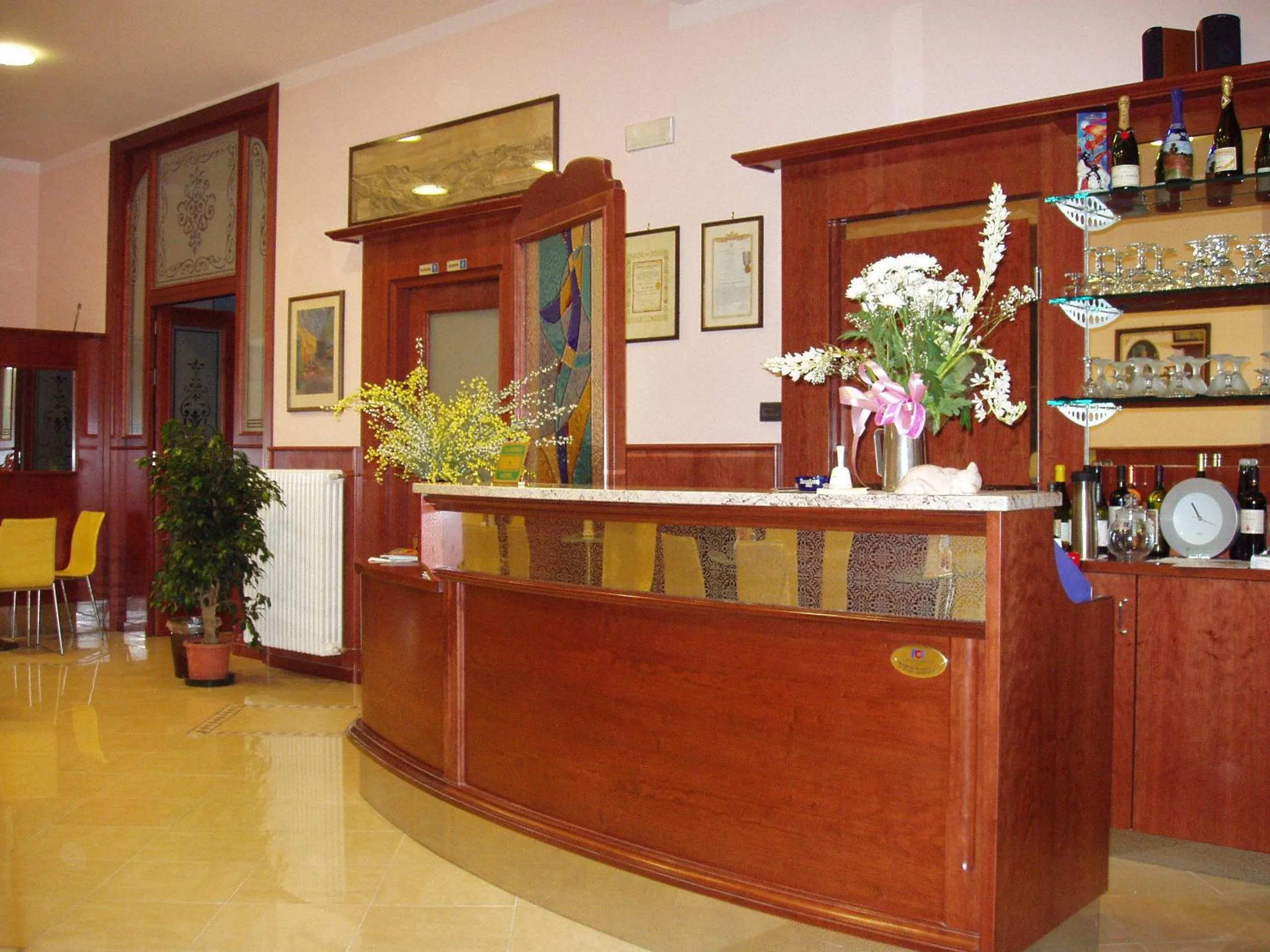 Lobby or reception in Albergo Sala