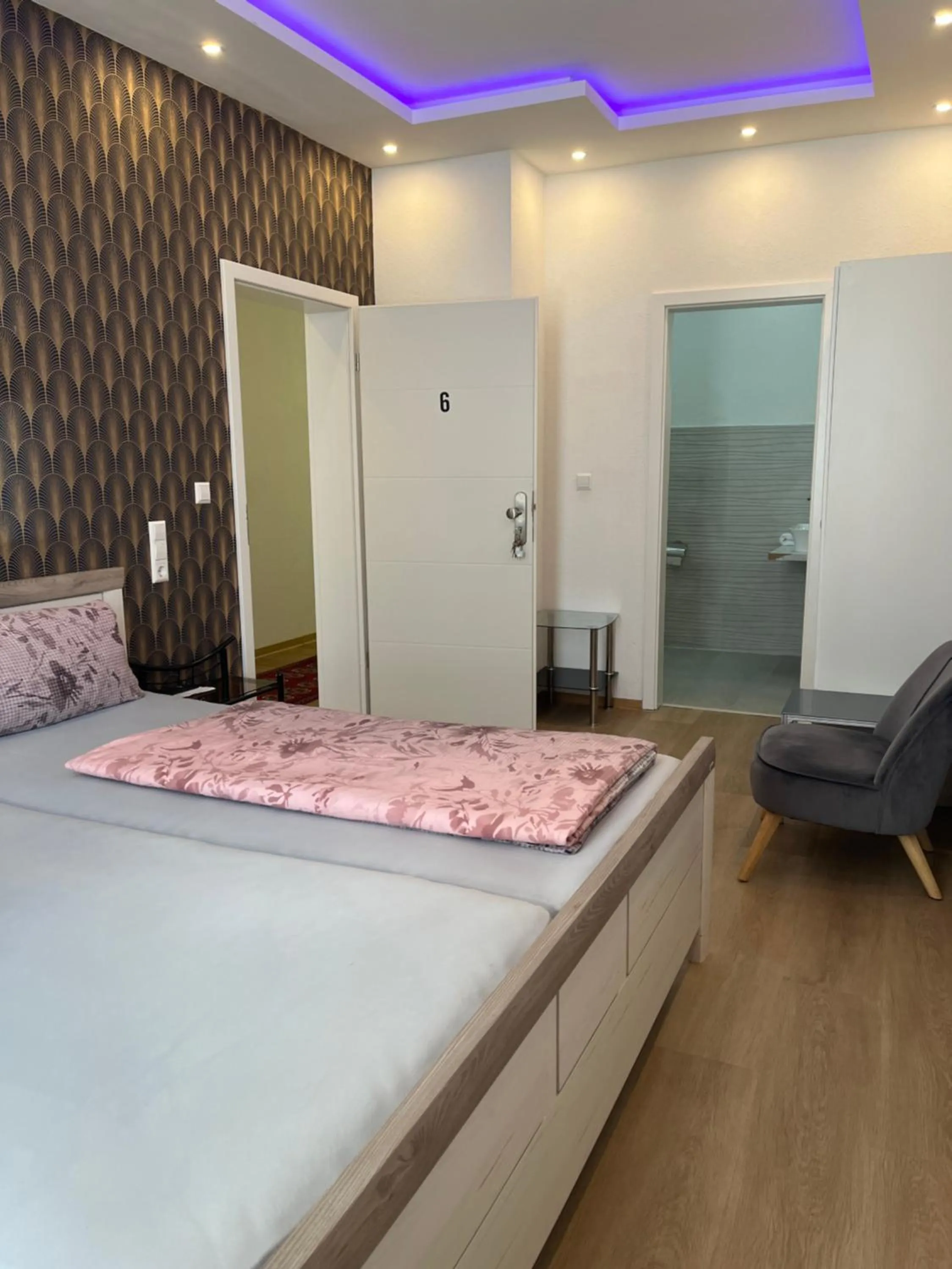 Bed in Trang Hotel Rastatt