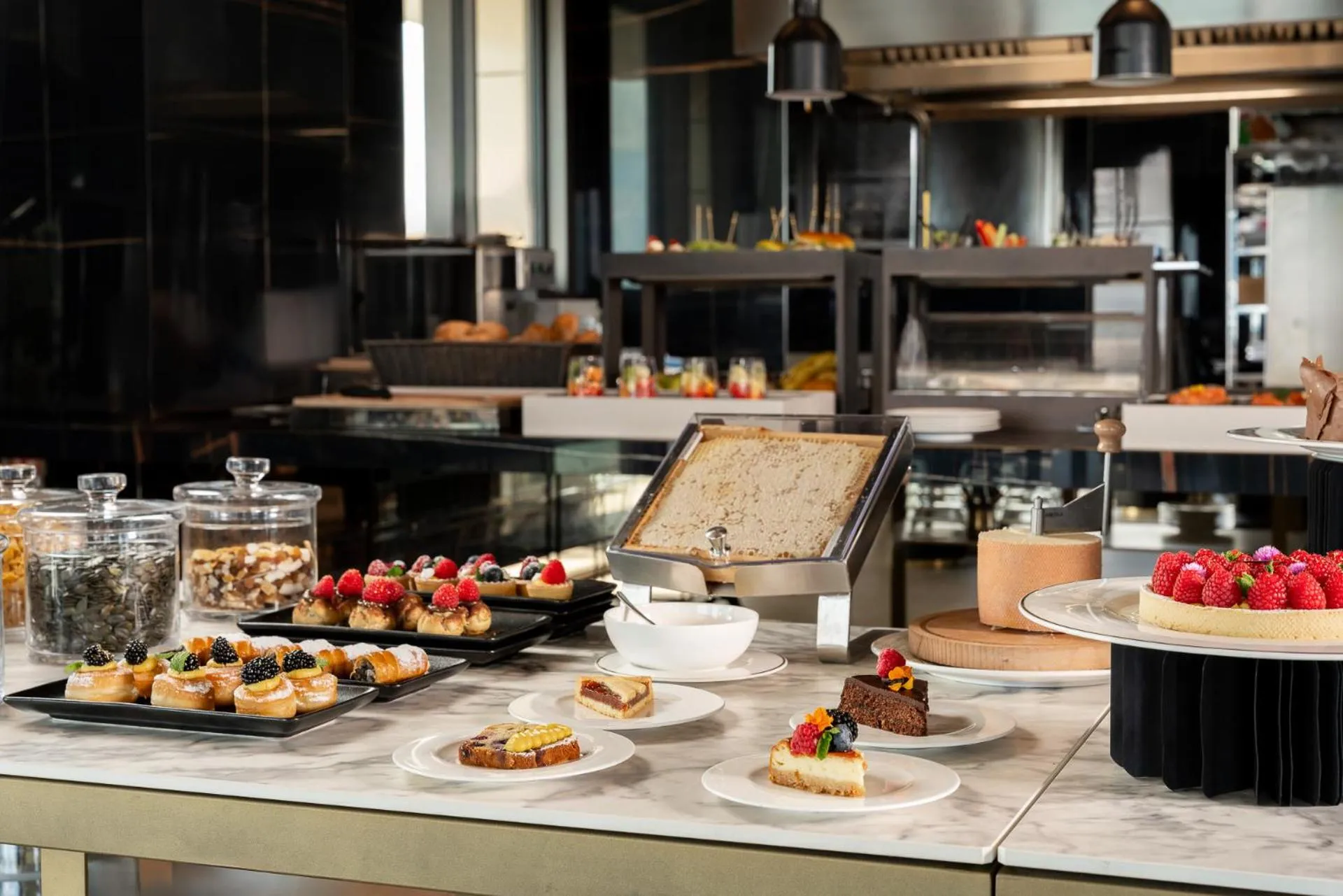 Breakfast in The Promenade Luxury Wellness Hotel