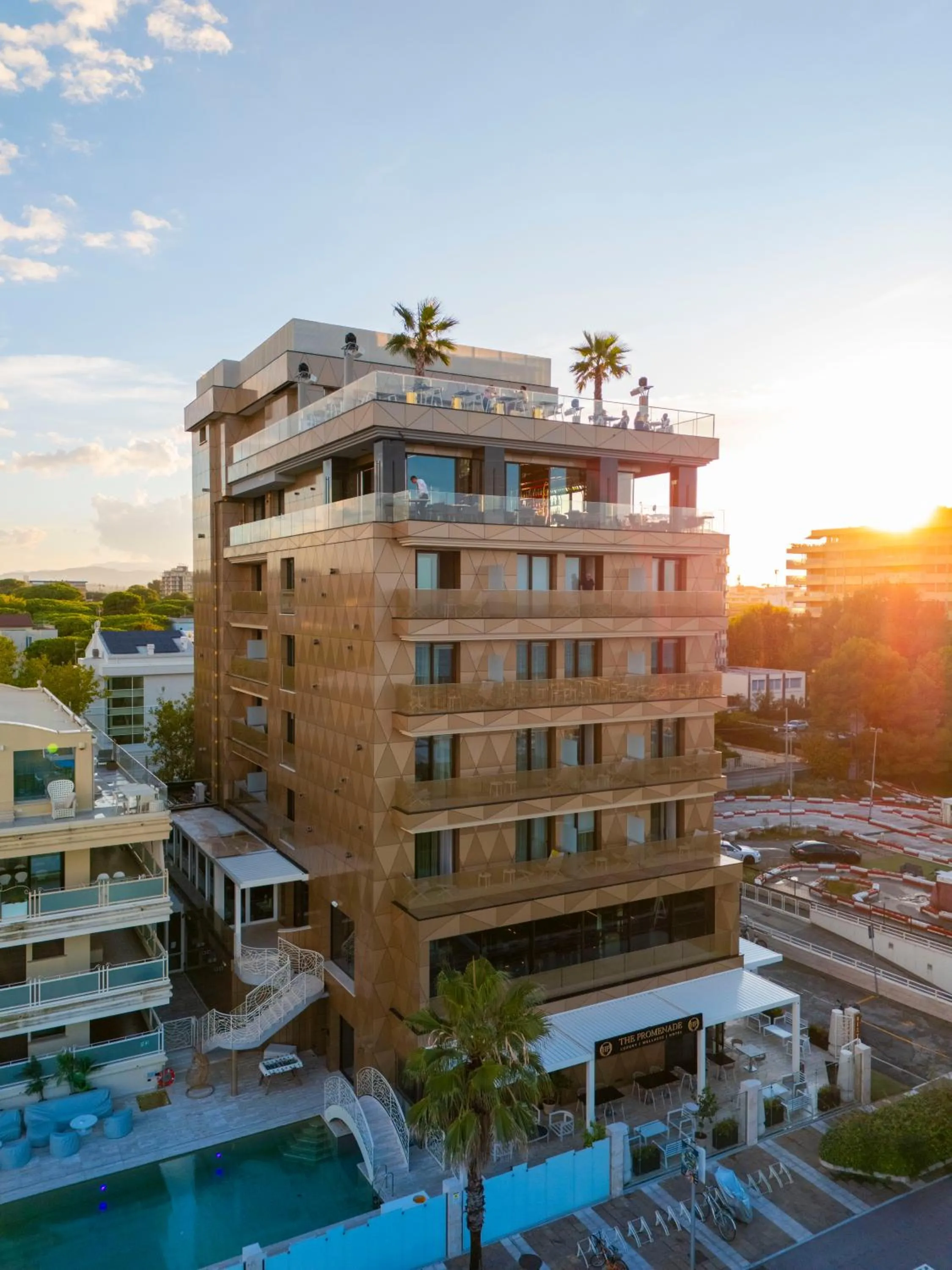 Property building in The Promenade Luxury Wellness Hotel