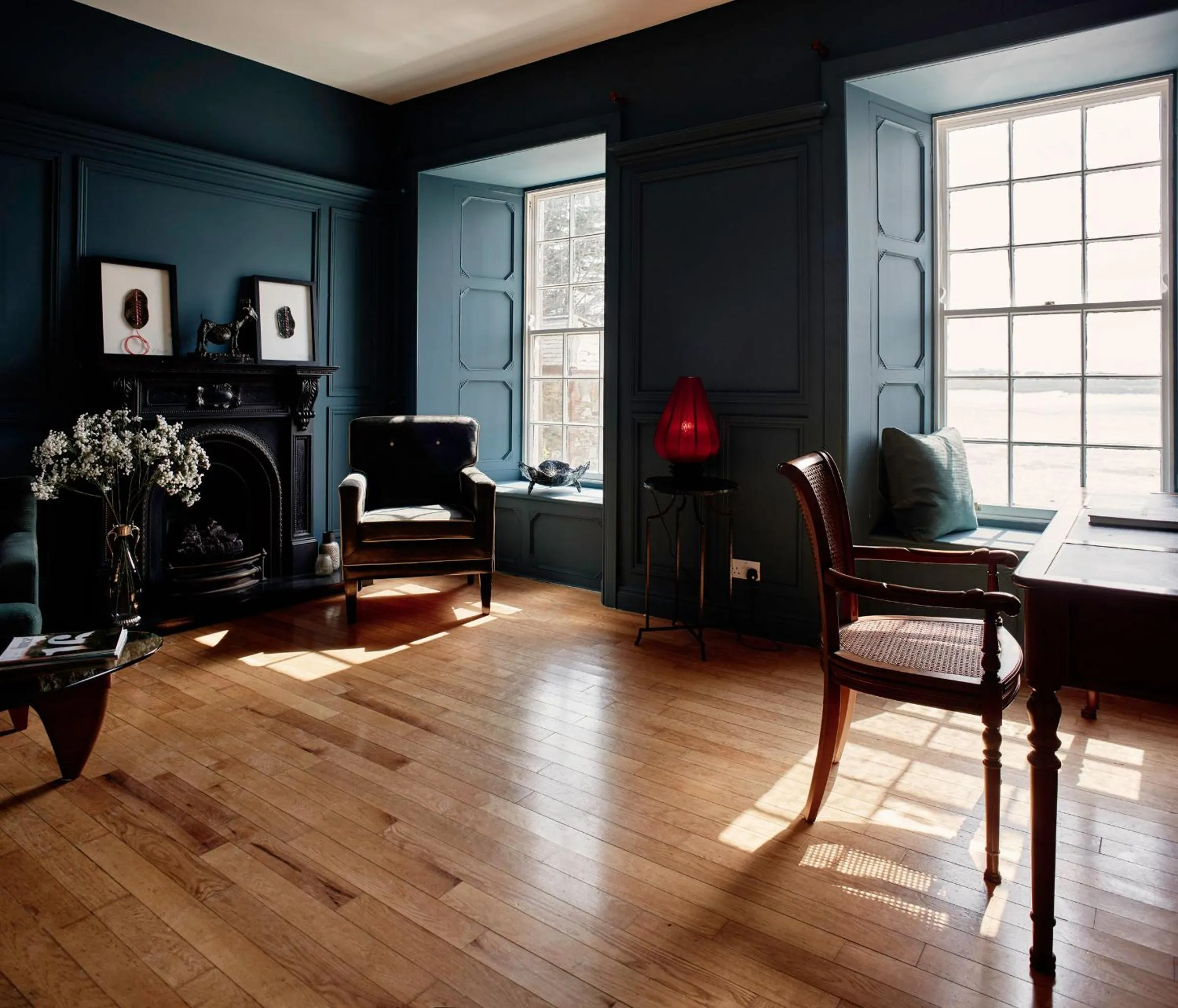 Living room in Barrow House