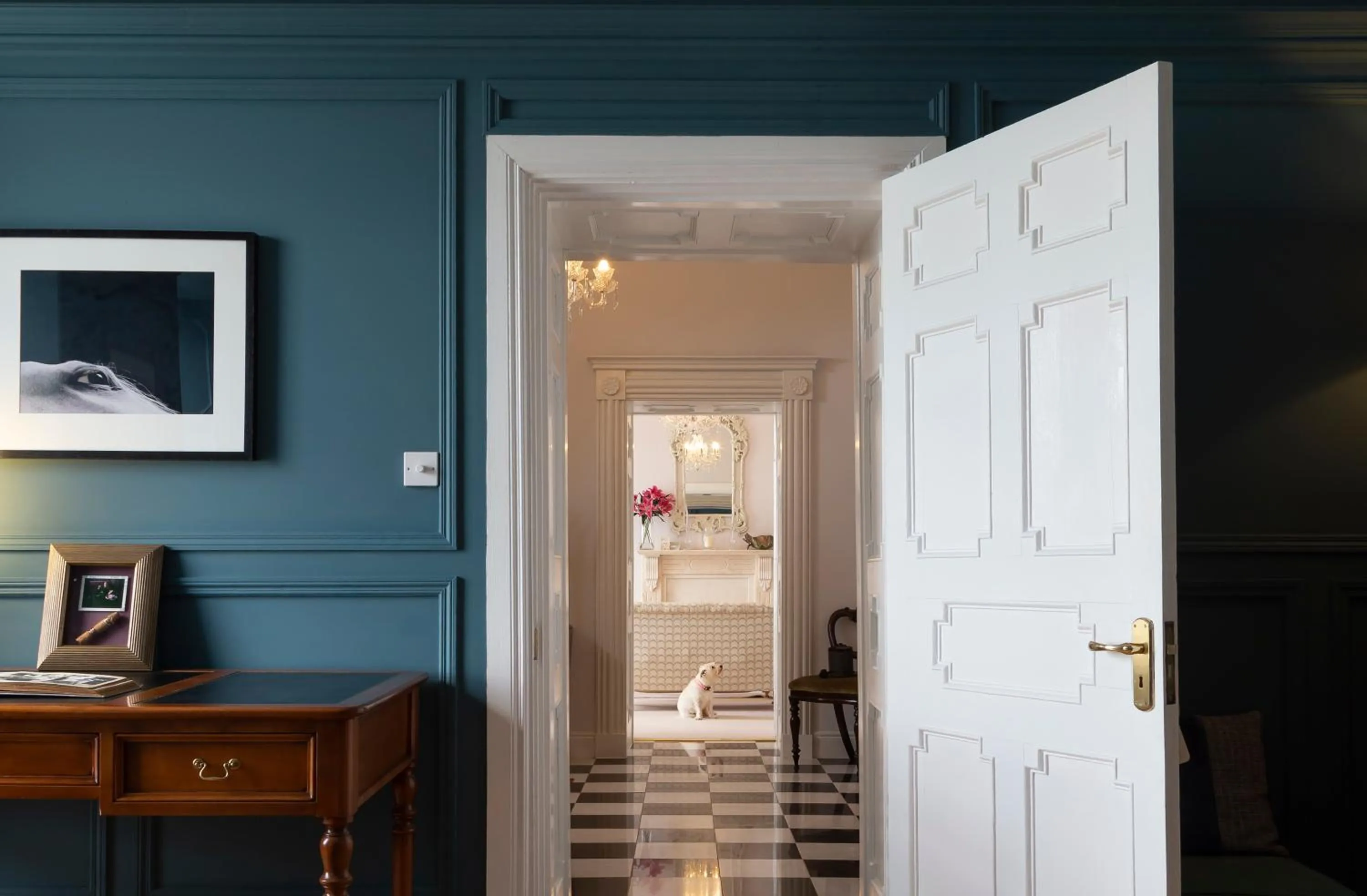 Library in Barrow House