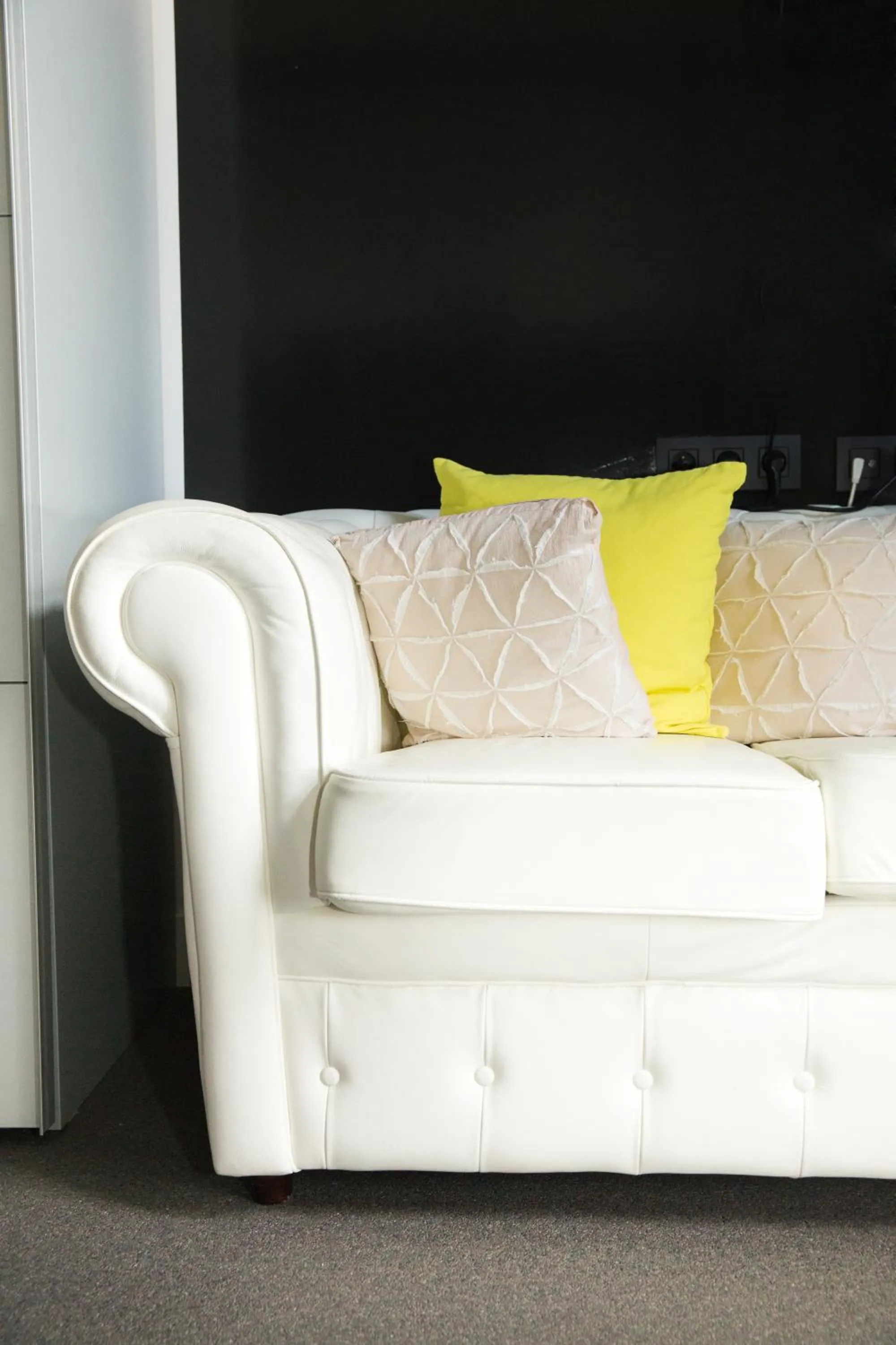 Seating area in Hotel Moon