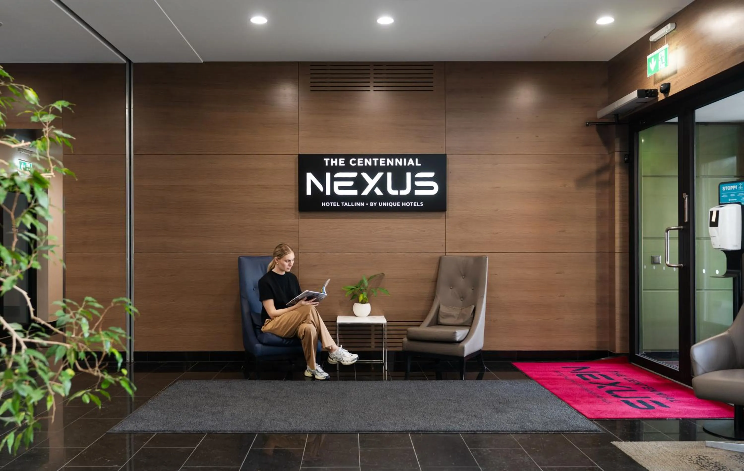 Lobby or reception in Centennial Nexus Hotel Tallinn