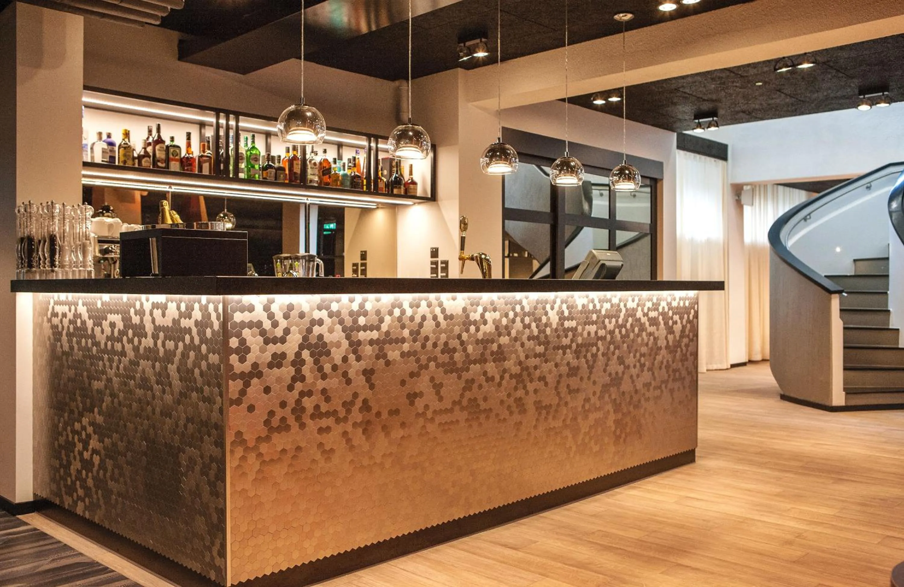 Lounge or bar in Centennial Nexus Hotel Tallinn