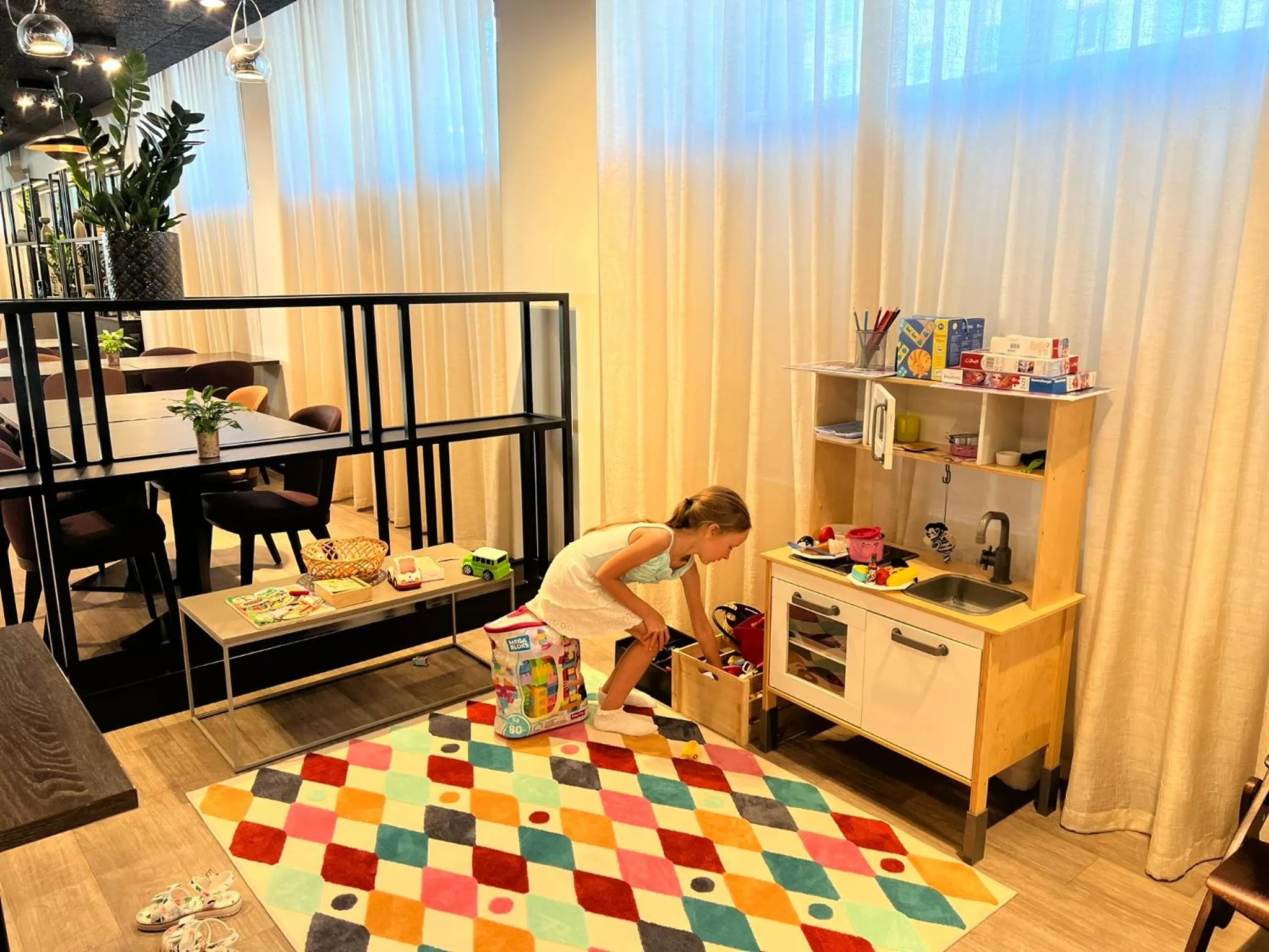 Children play ground in Centennial Nexus Hotel Tallinn