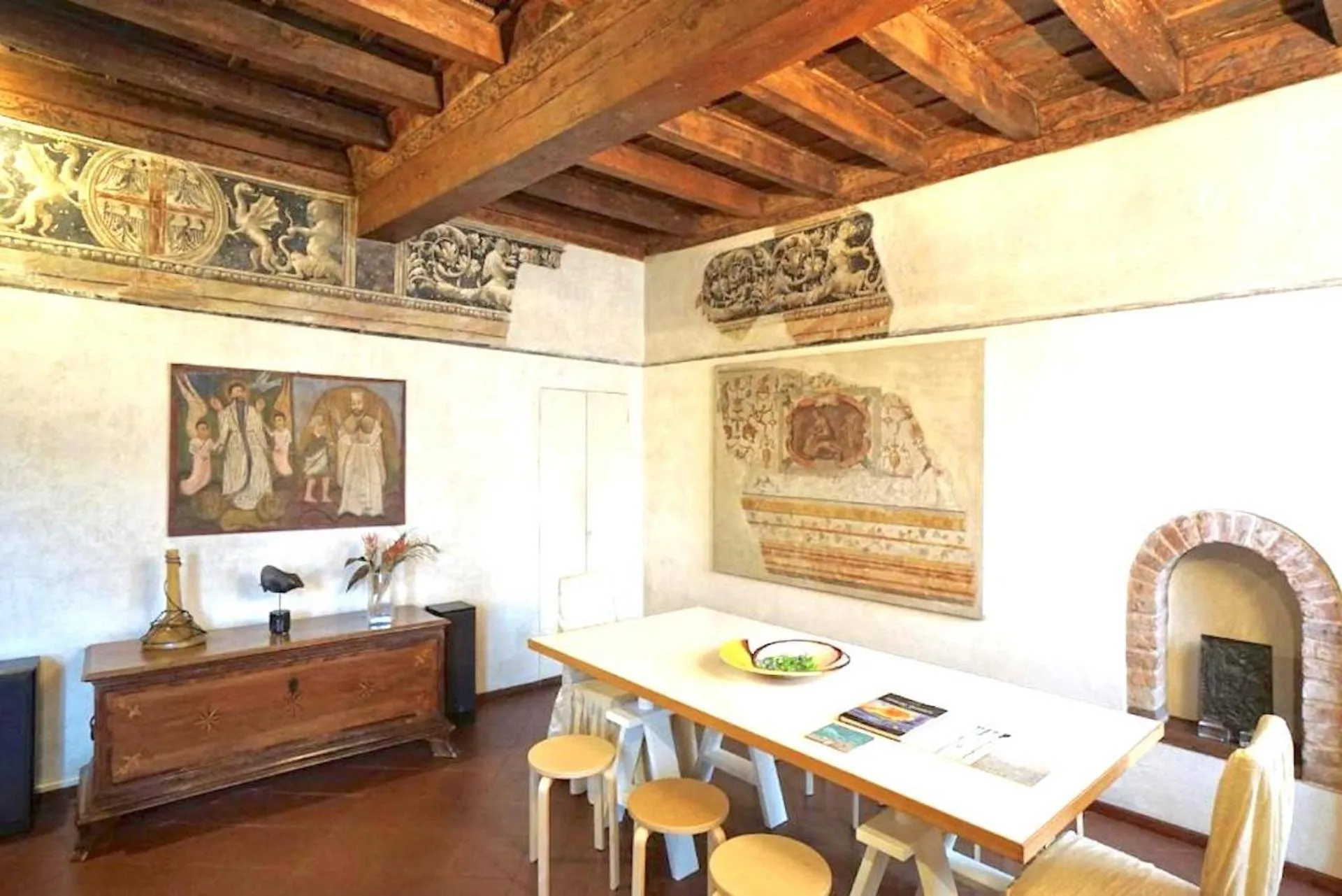 Lobby or reception in Casa del Pittore