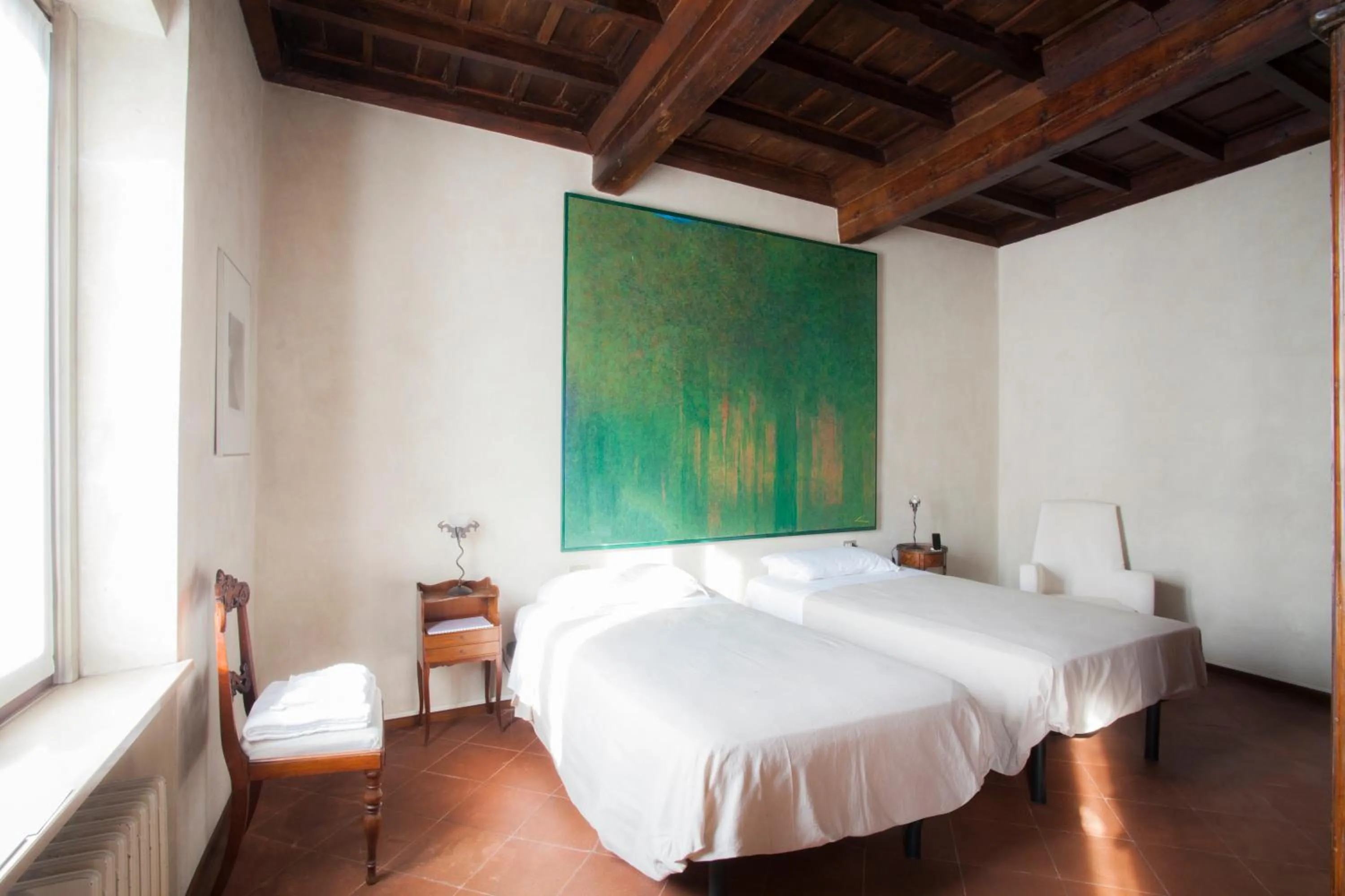 Photo of the whole room, Bed in Casa del Pittore