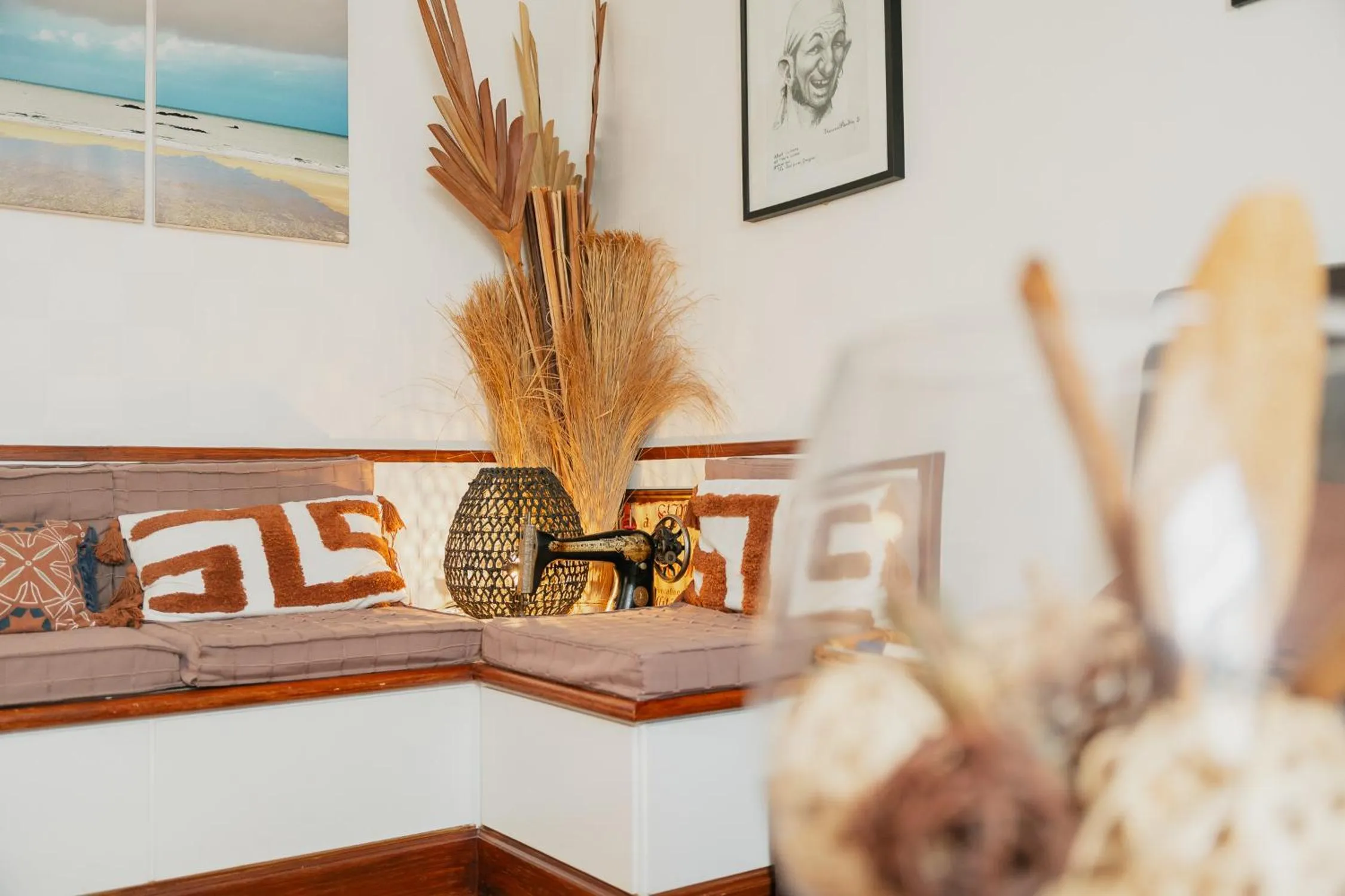 Decorative detail in Hôtel Quic en Groigne