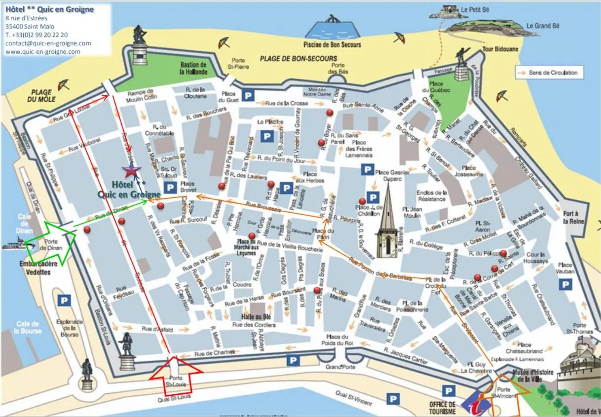 Location in Hôtel Quic en Groigne