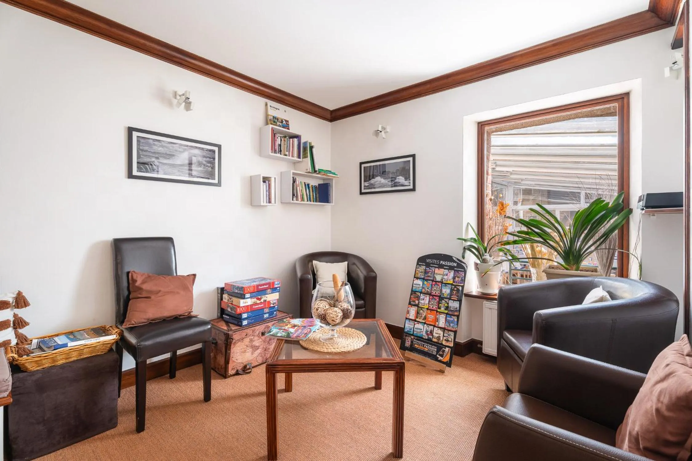 Living room in Hôtel Quic en Groigne
